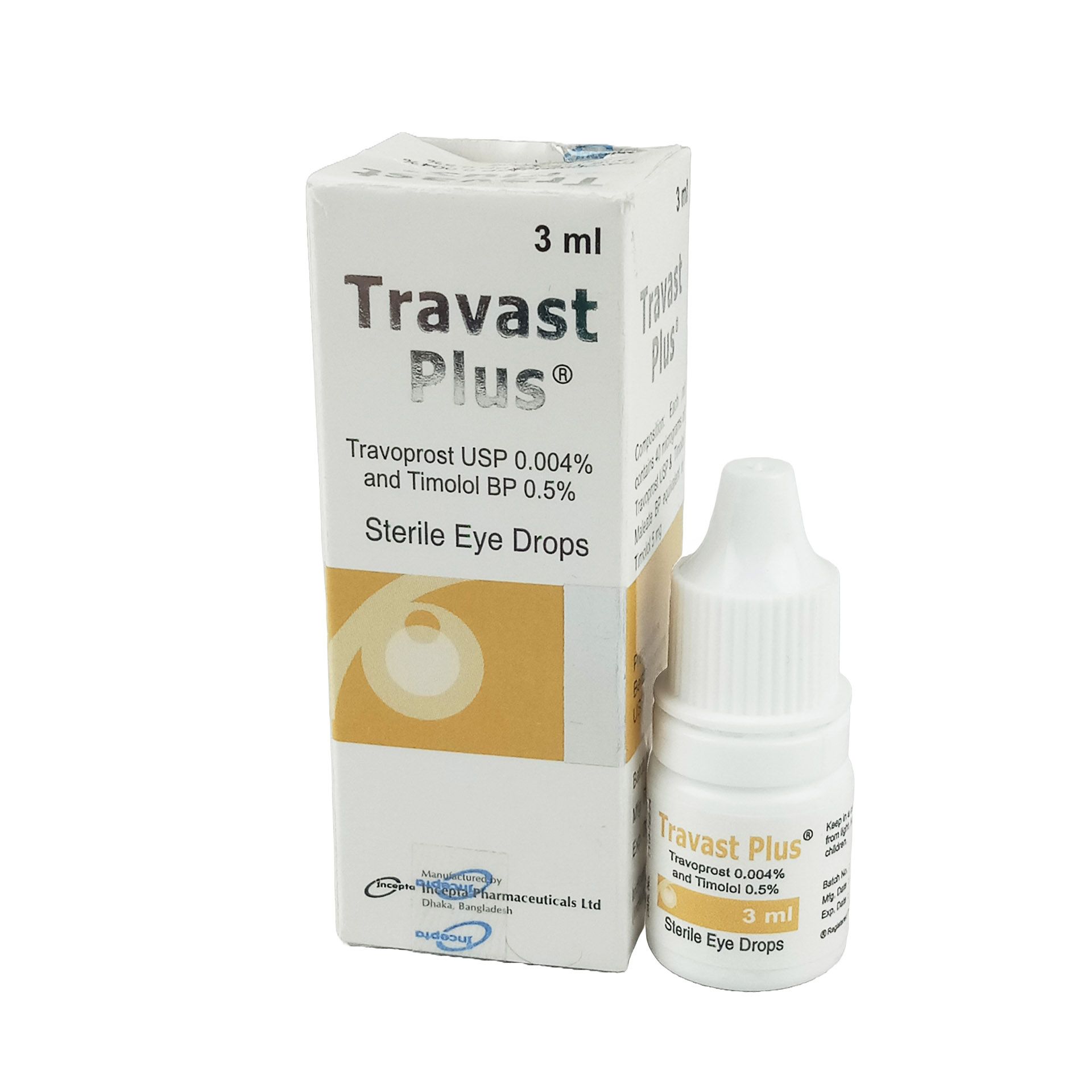 Travast Plus 0.004%+0.5% Eye Drop