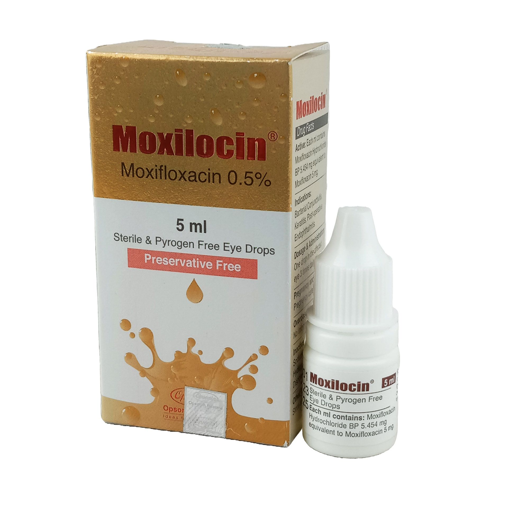 Moxilocin 0.50% Eye Drop