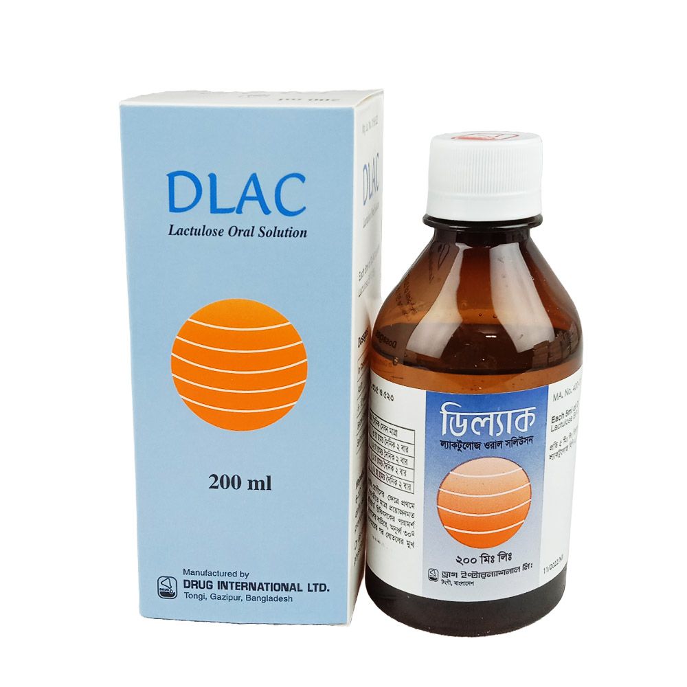 Dlac 200ml 3.35gm/5ml Oral Solution