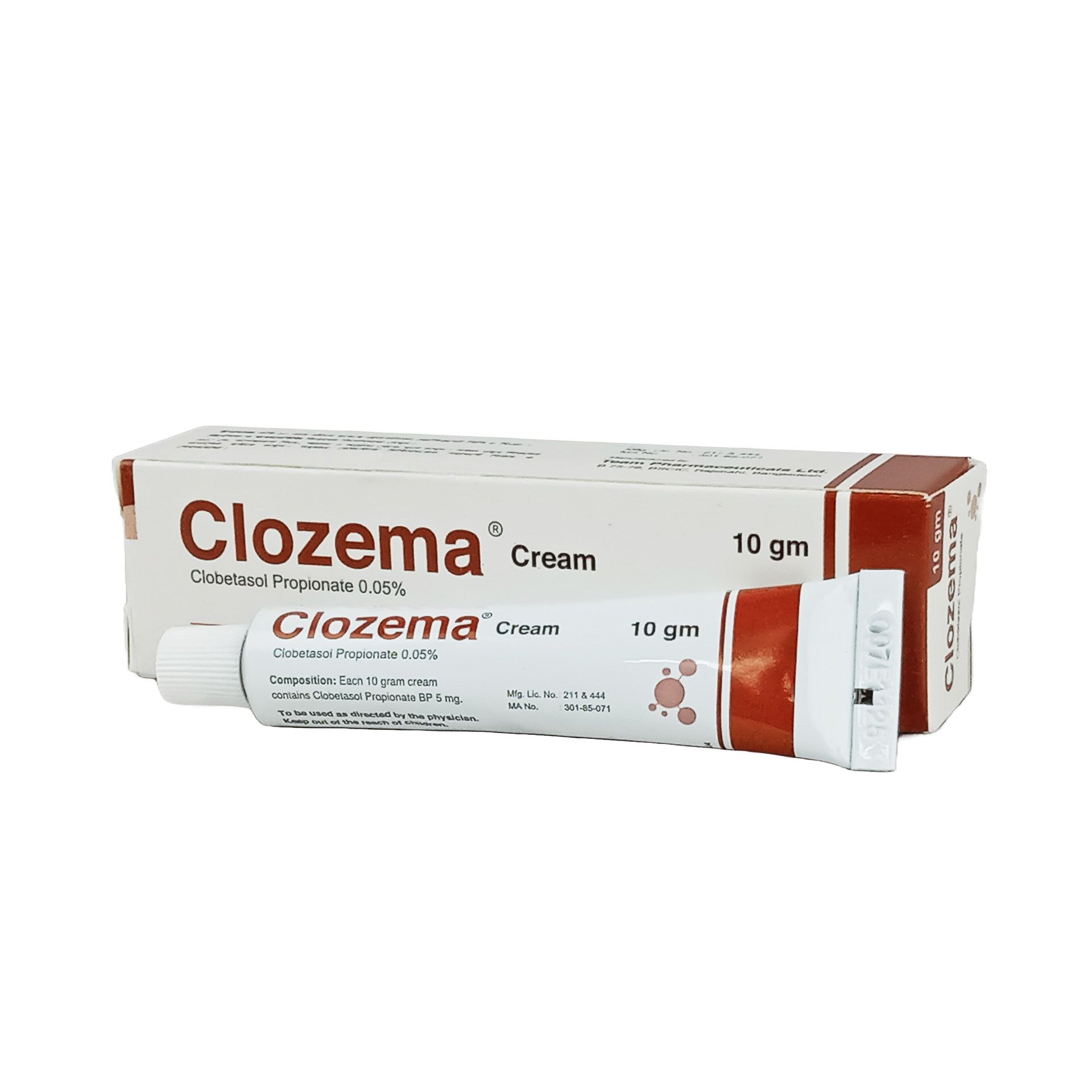 Clozema 0.05% Cream