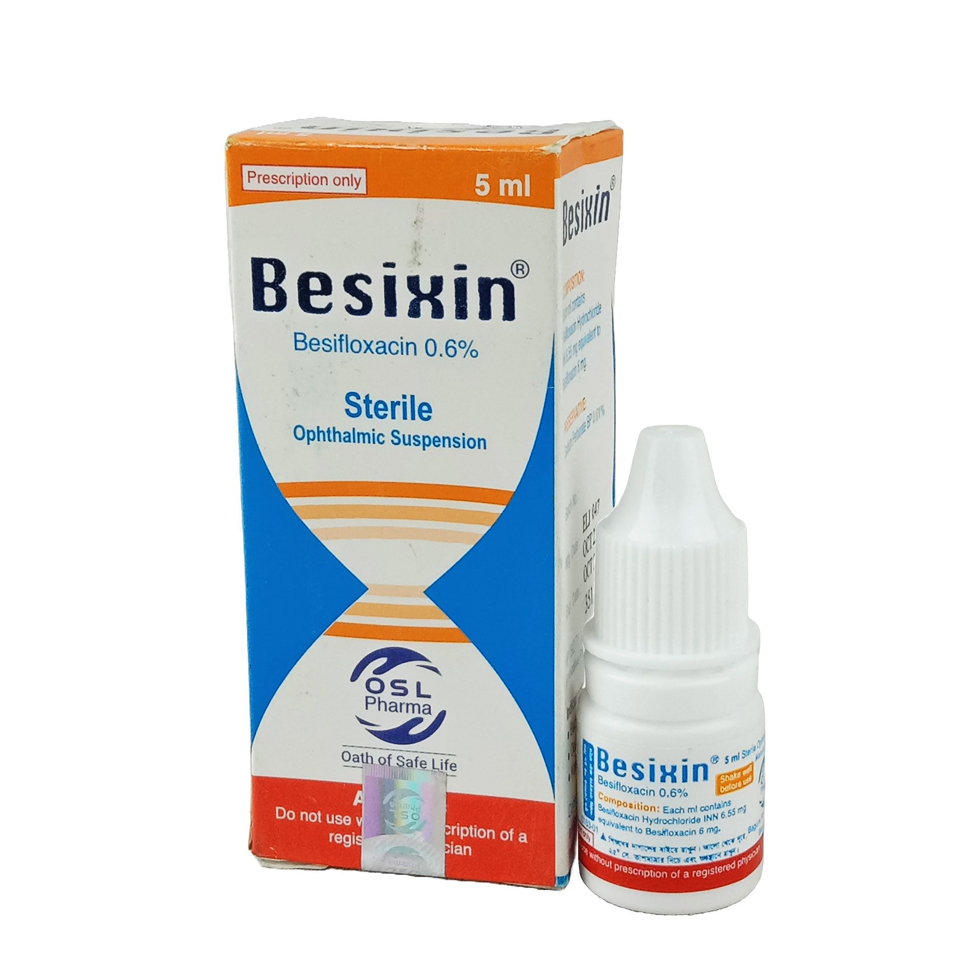 Besixin 0.6% 0.60% Eye Drop