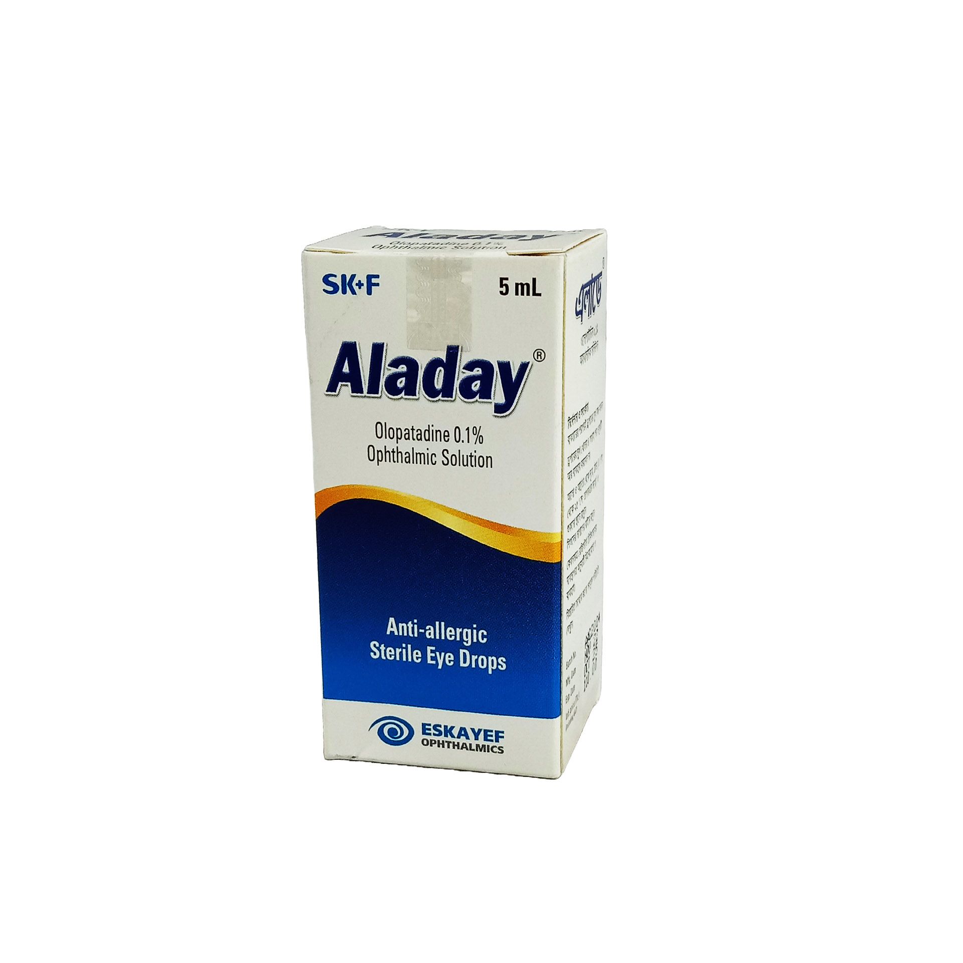 Aladay 0.10% Eye Drop