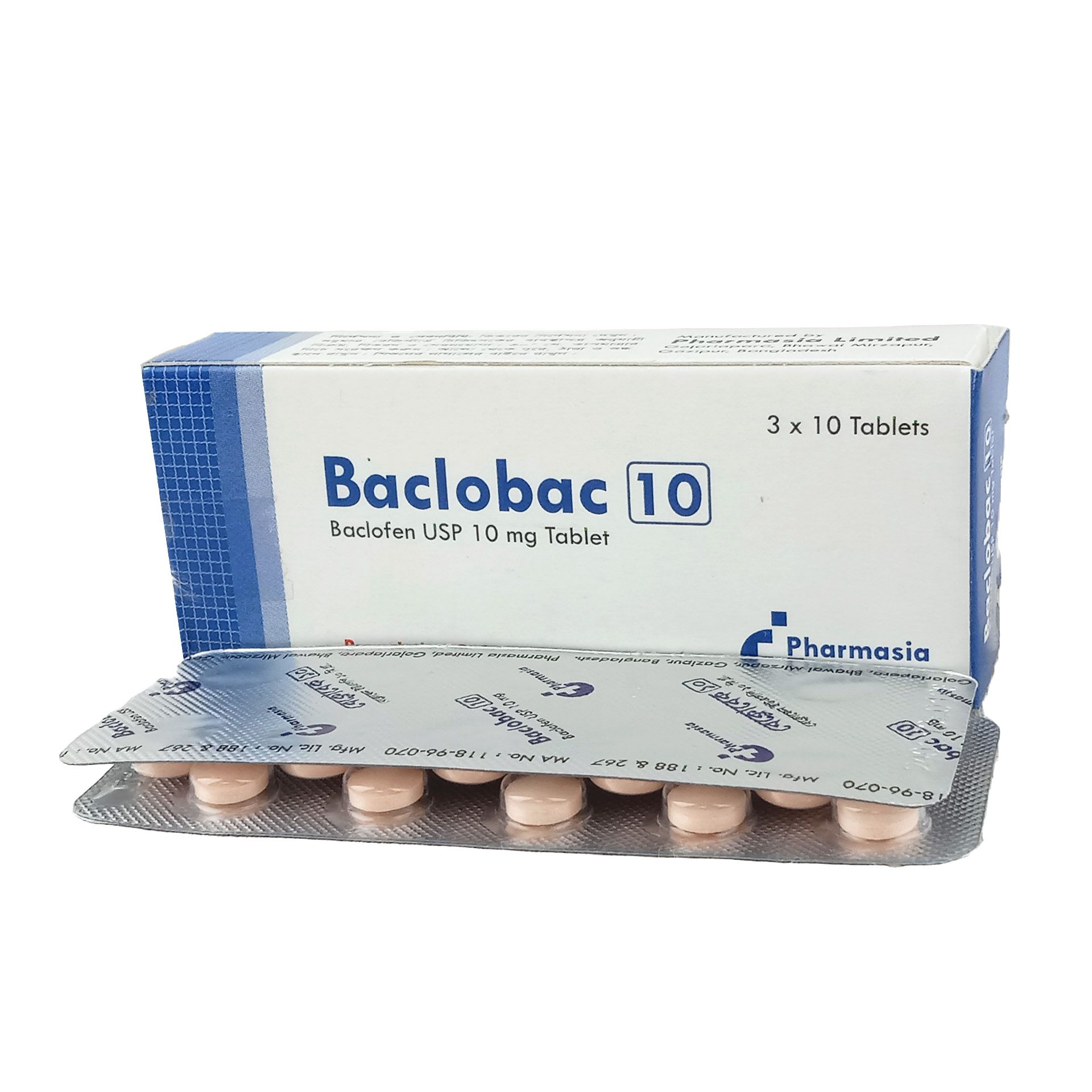Baclobac 10mg Tablet