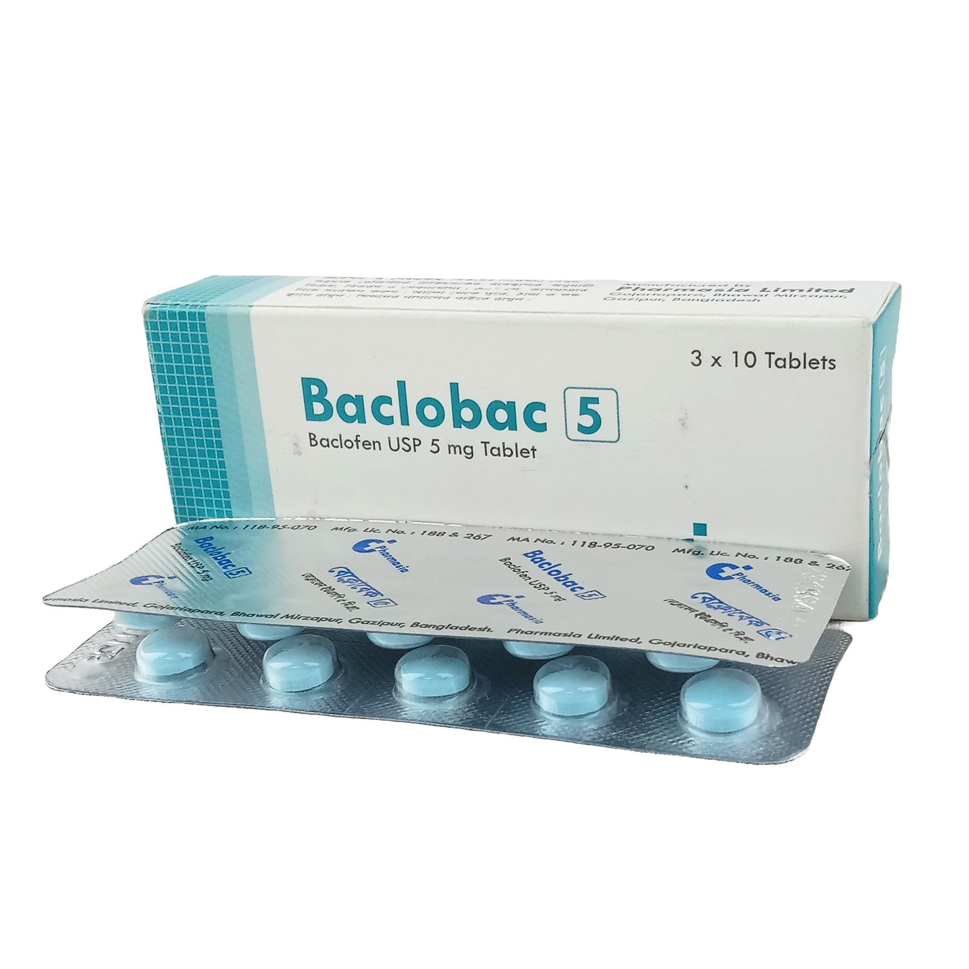 Baclobac 5mg Tablet