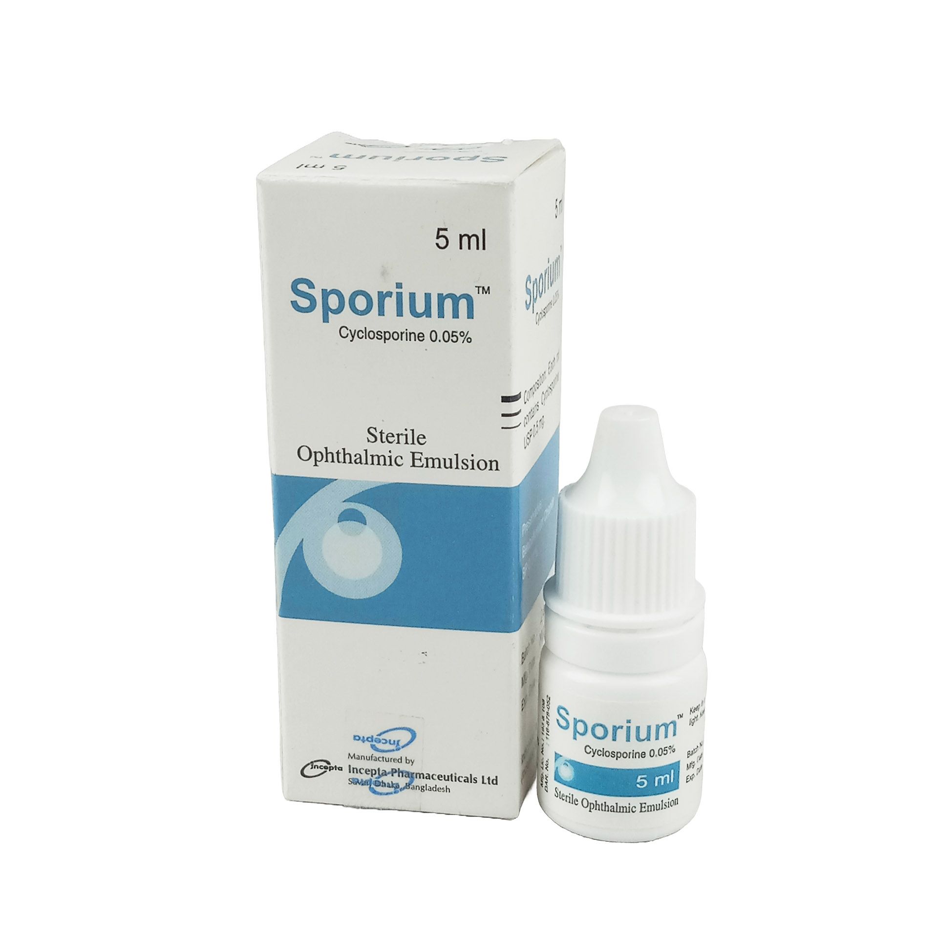 Sporium 50mg/100ml Eye Drop
