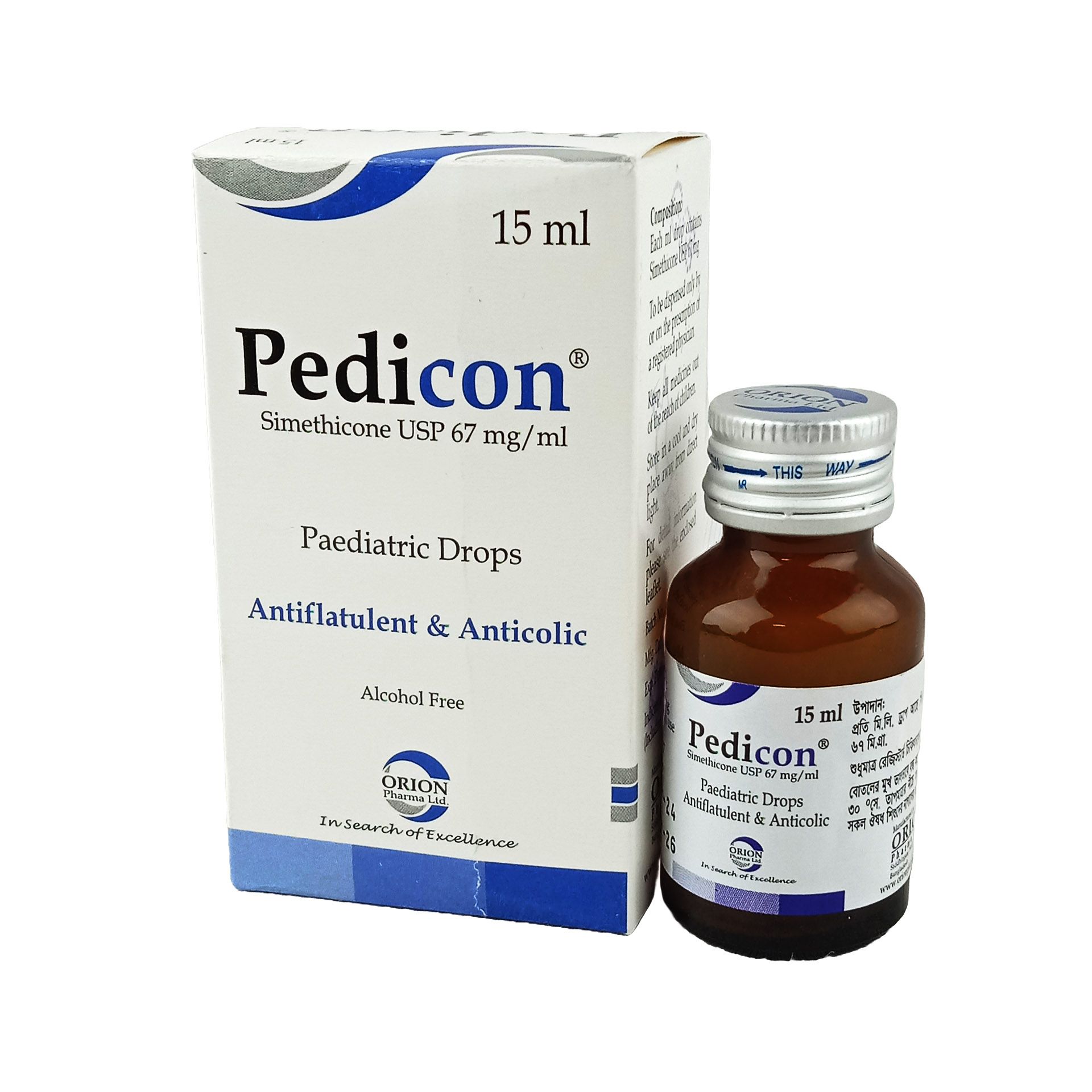 Pedicon Drop 67mg/ml Pediatric Drops