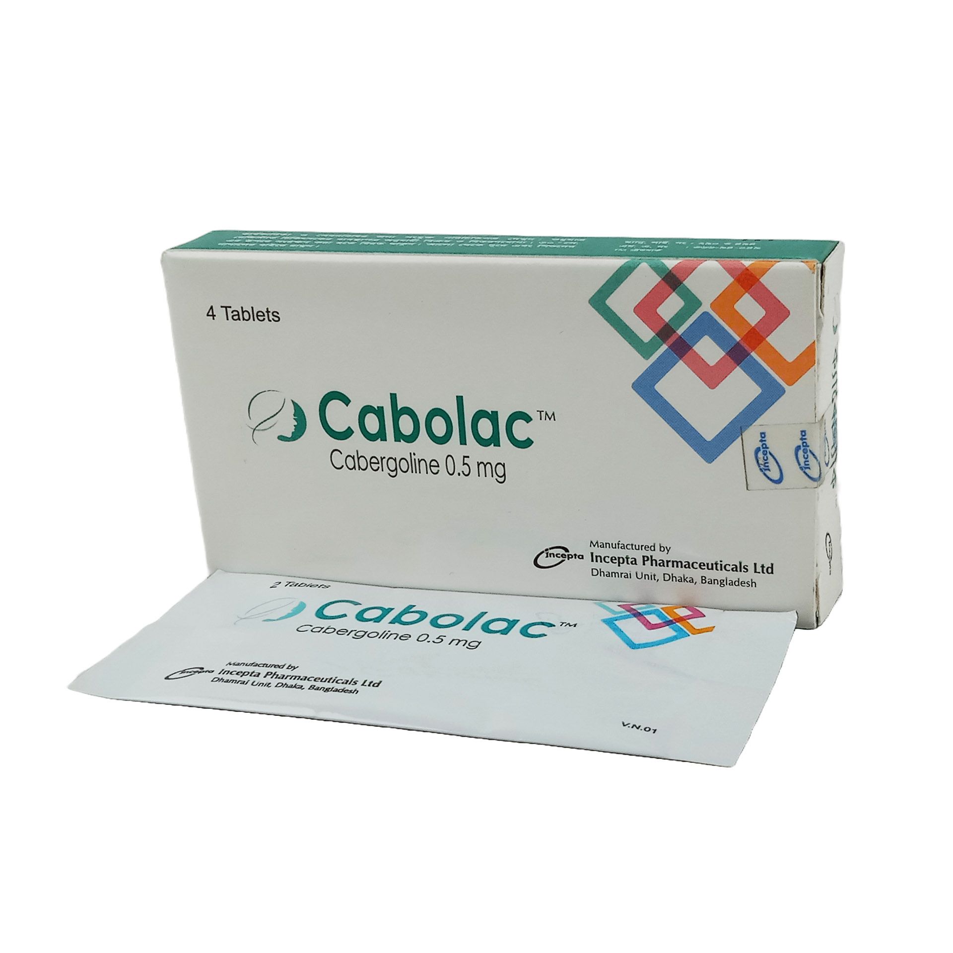 Cabolac 0.5mg Tablet
