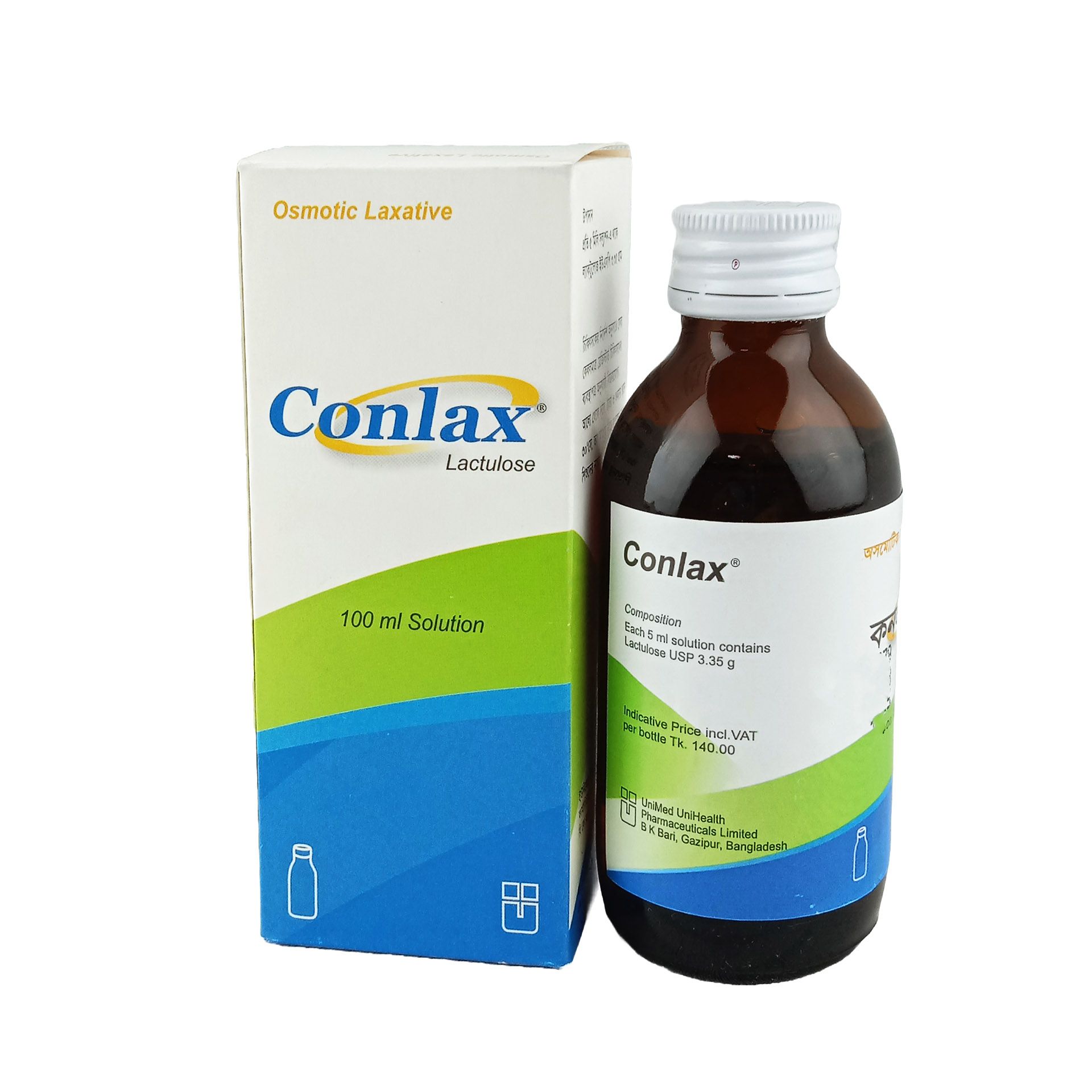 Conlax 3.35gm/5ml Oral Solution
