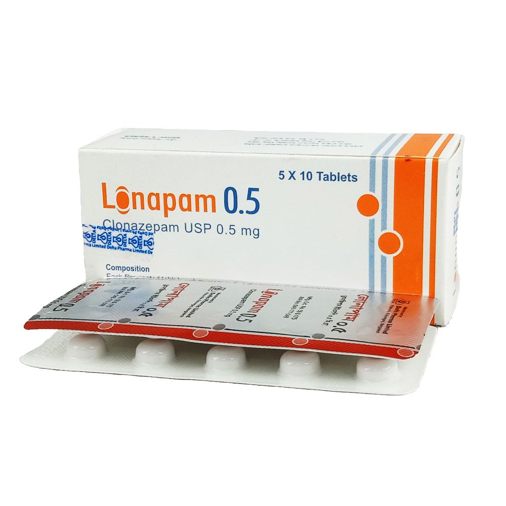 Lonapam 0.5 0.5mg Tablet