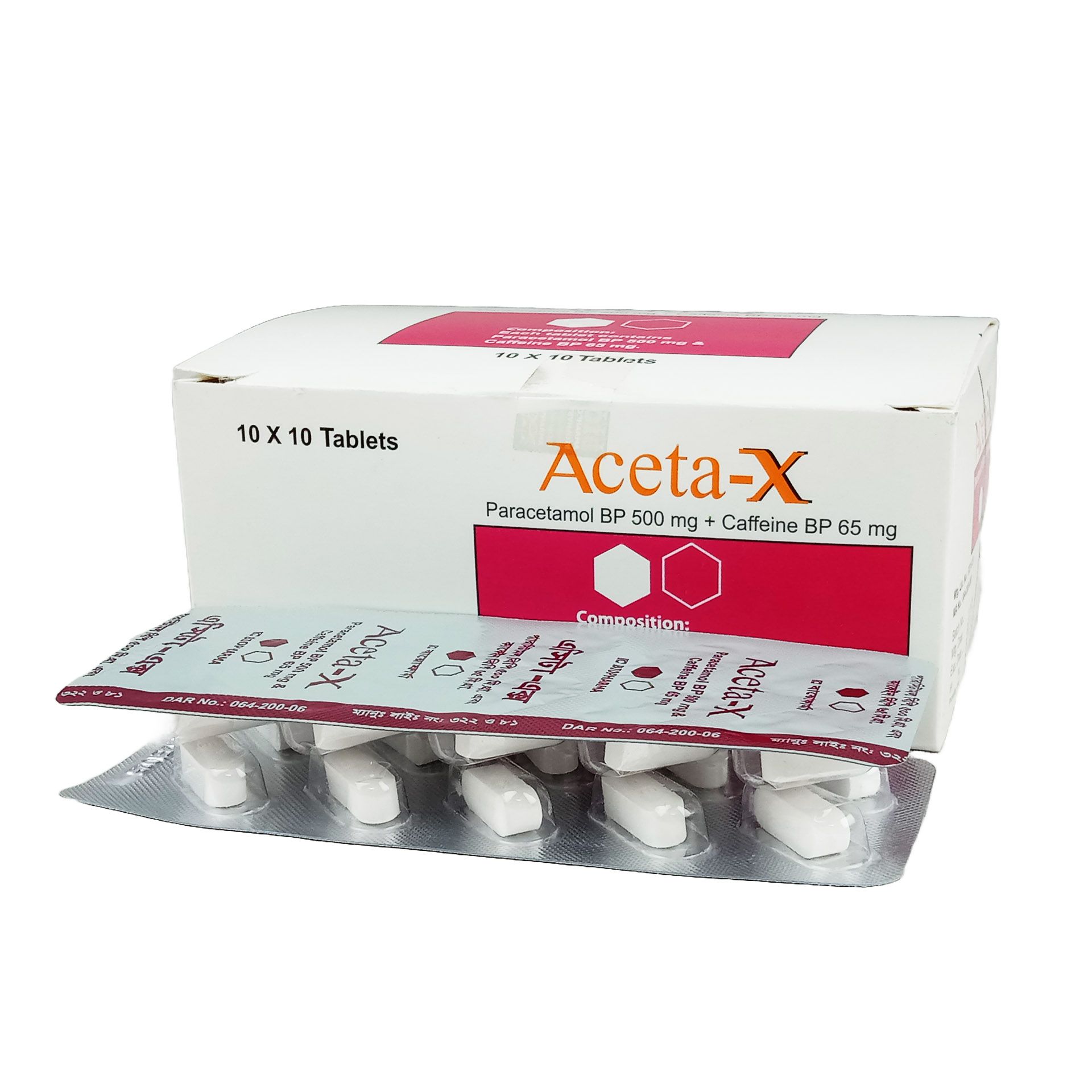 Aceta X 65mg+500mg Tablet
