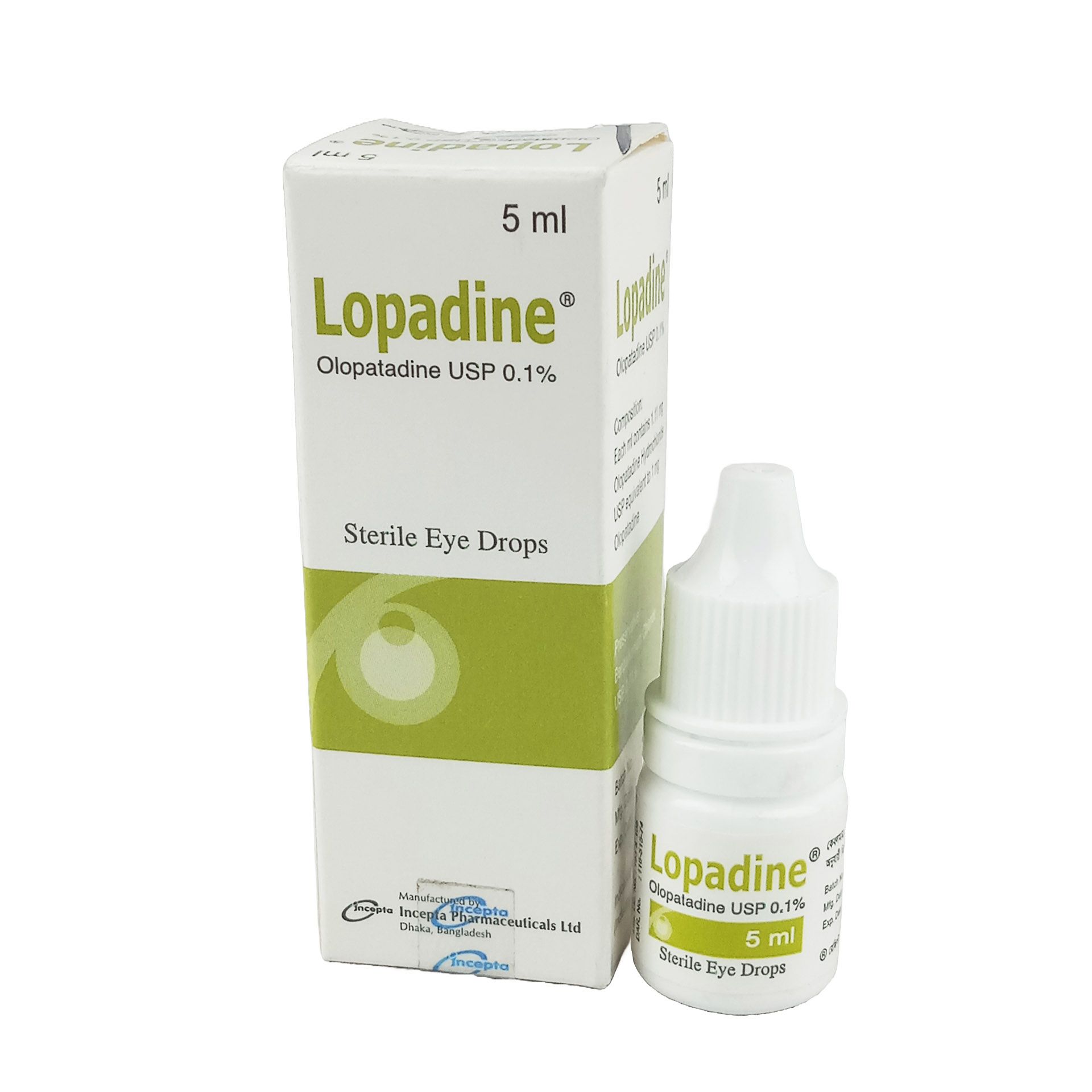 Lopadine 0.1% 0.10% Eye Drop