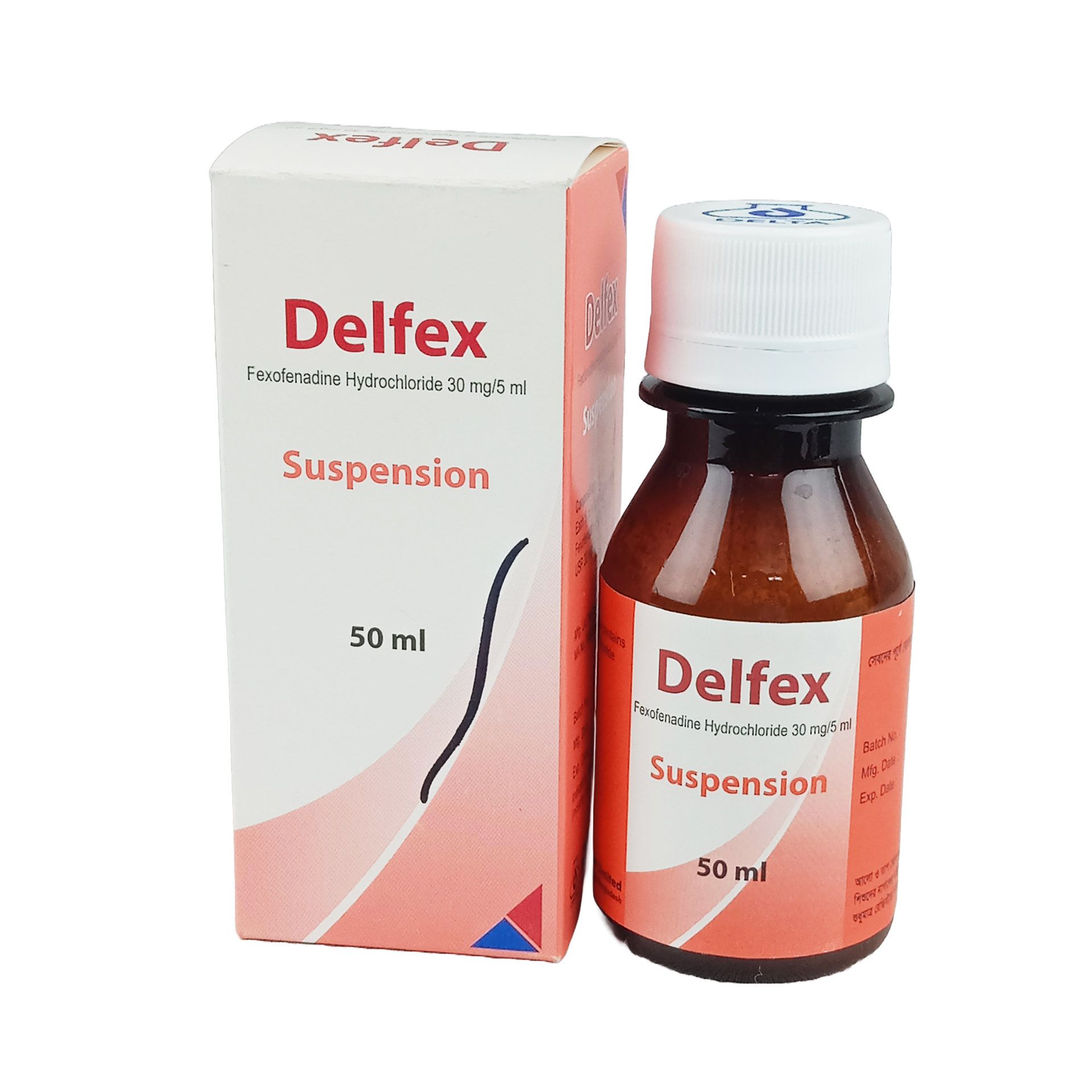 Delfex 30mg/5ml Suspension