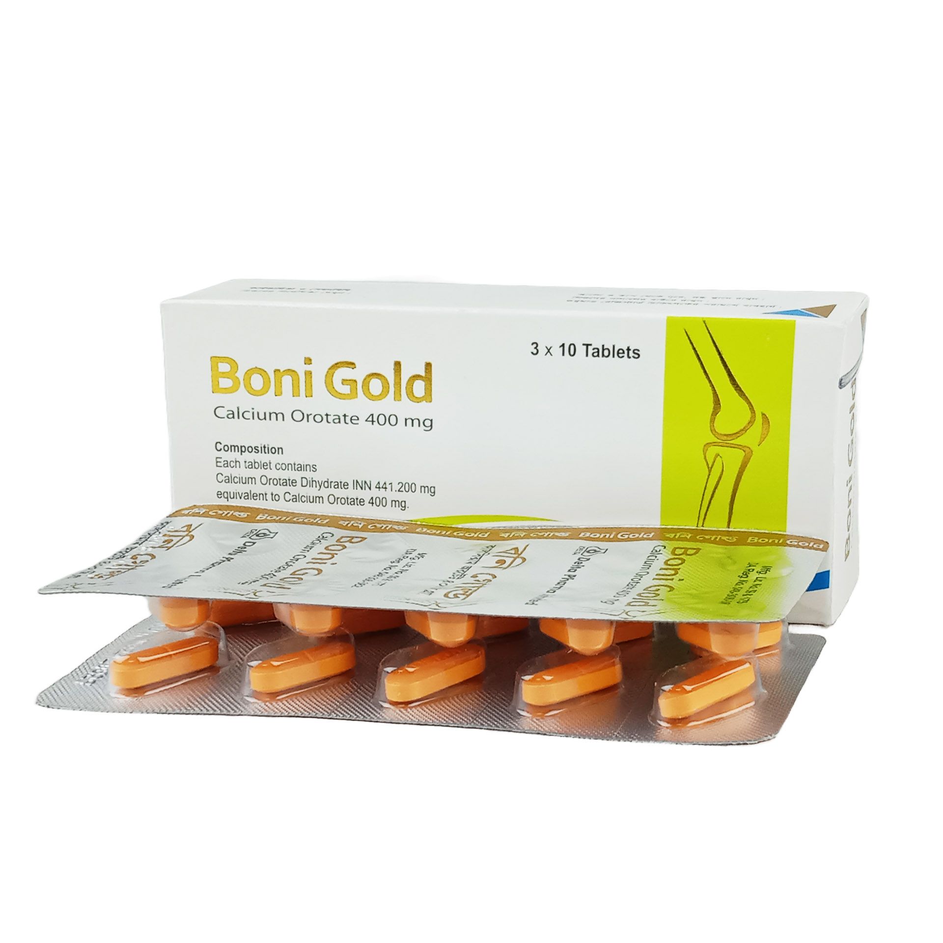 Boni Gold 400mg Tablet