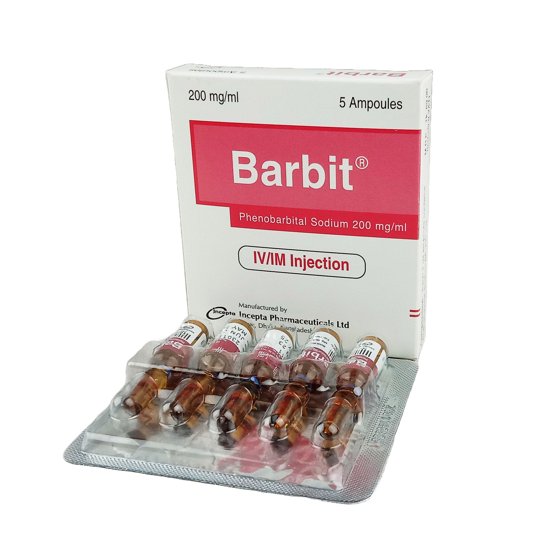Barbit 200mg/ml Injection
