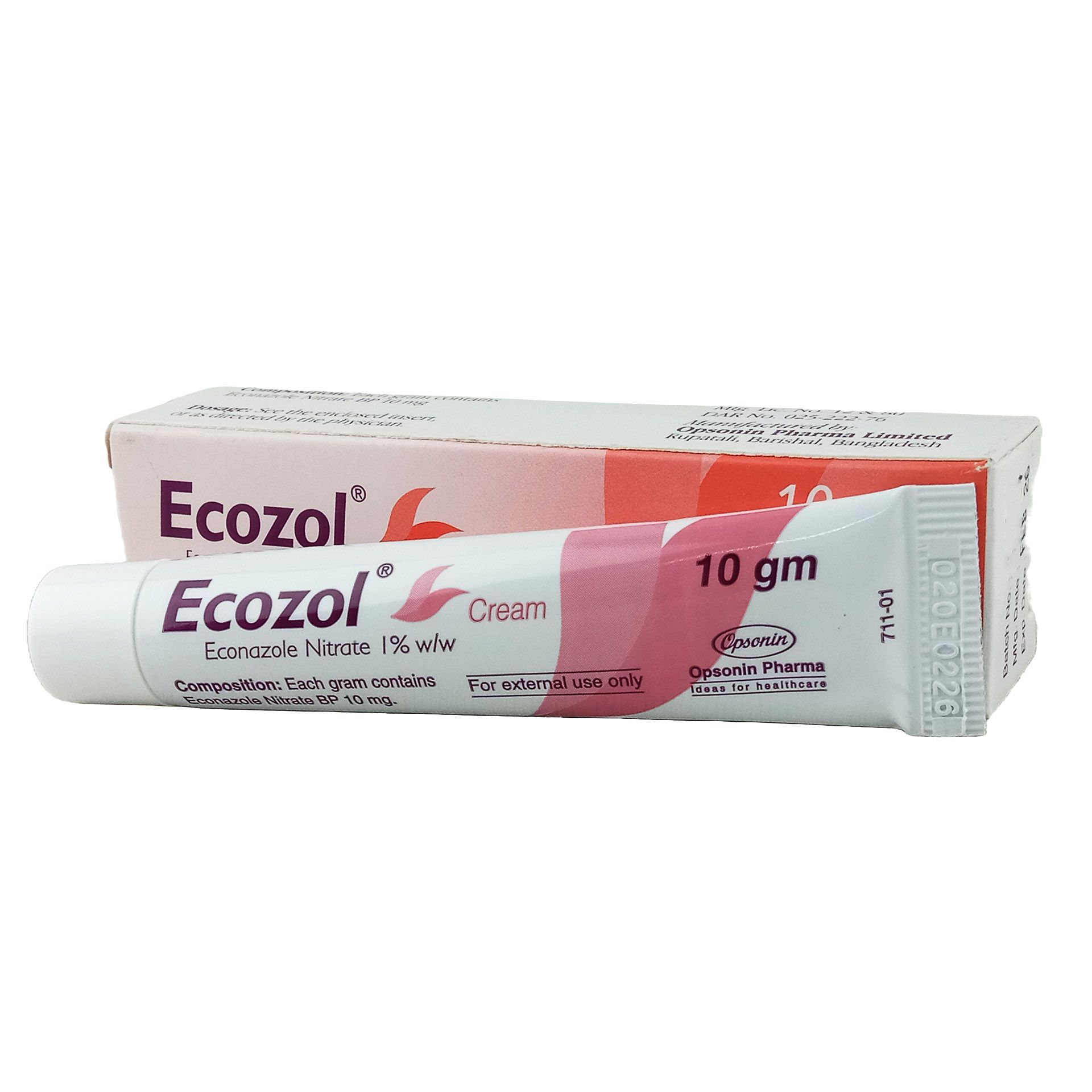 Ecozol 1% Cream