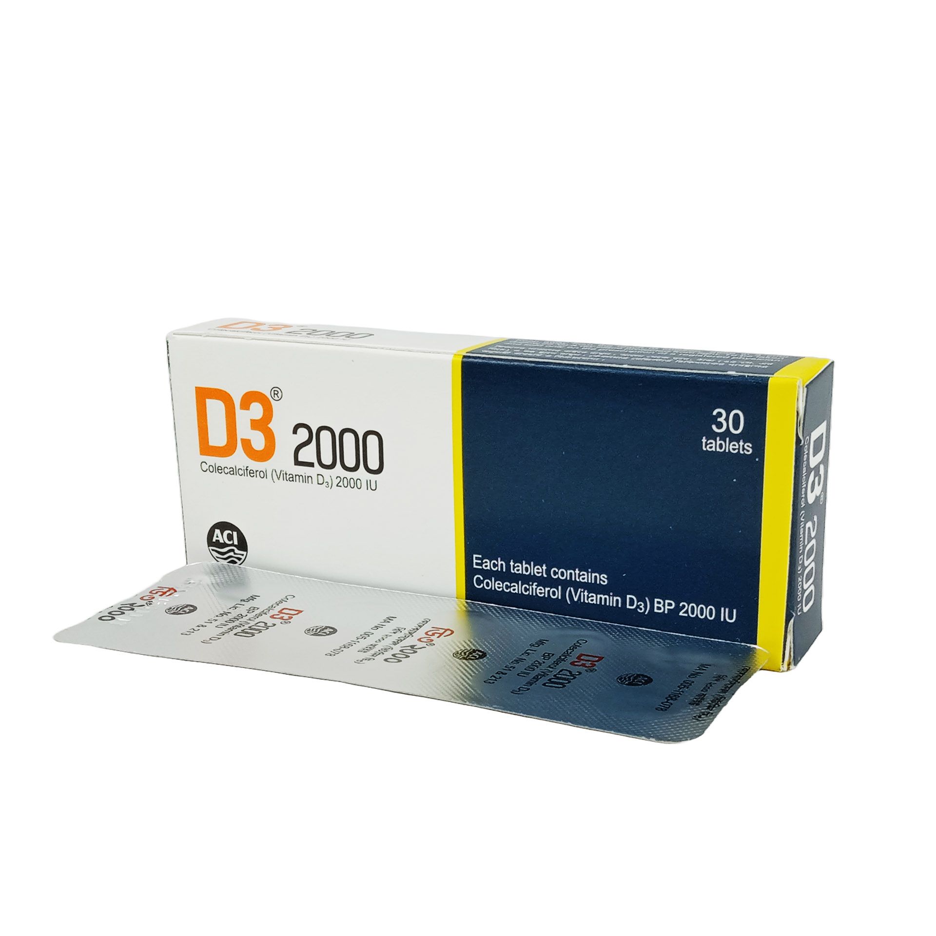 D3-2000 2000IU Tablet