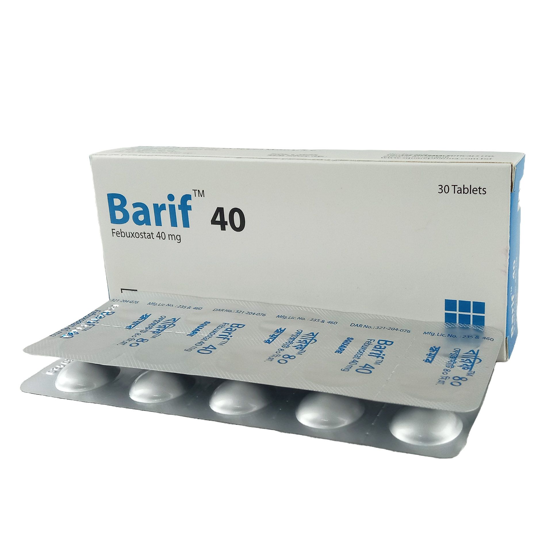 Barif 40mg Tablet