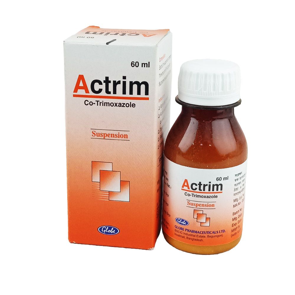 Actrim 200mg+40mg/5ml Suspension