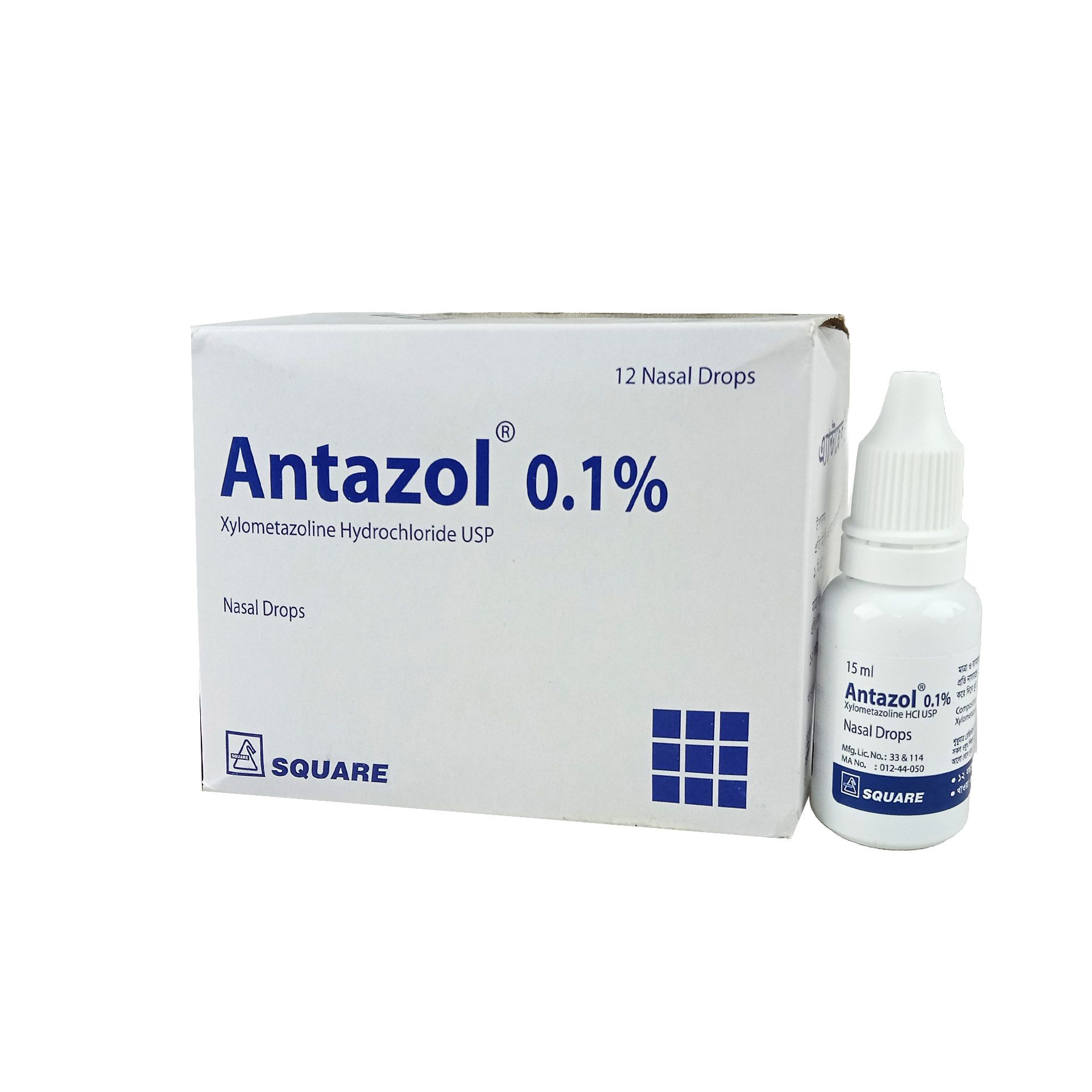 Antazol 0.1% 0.10% Drops
