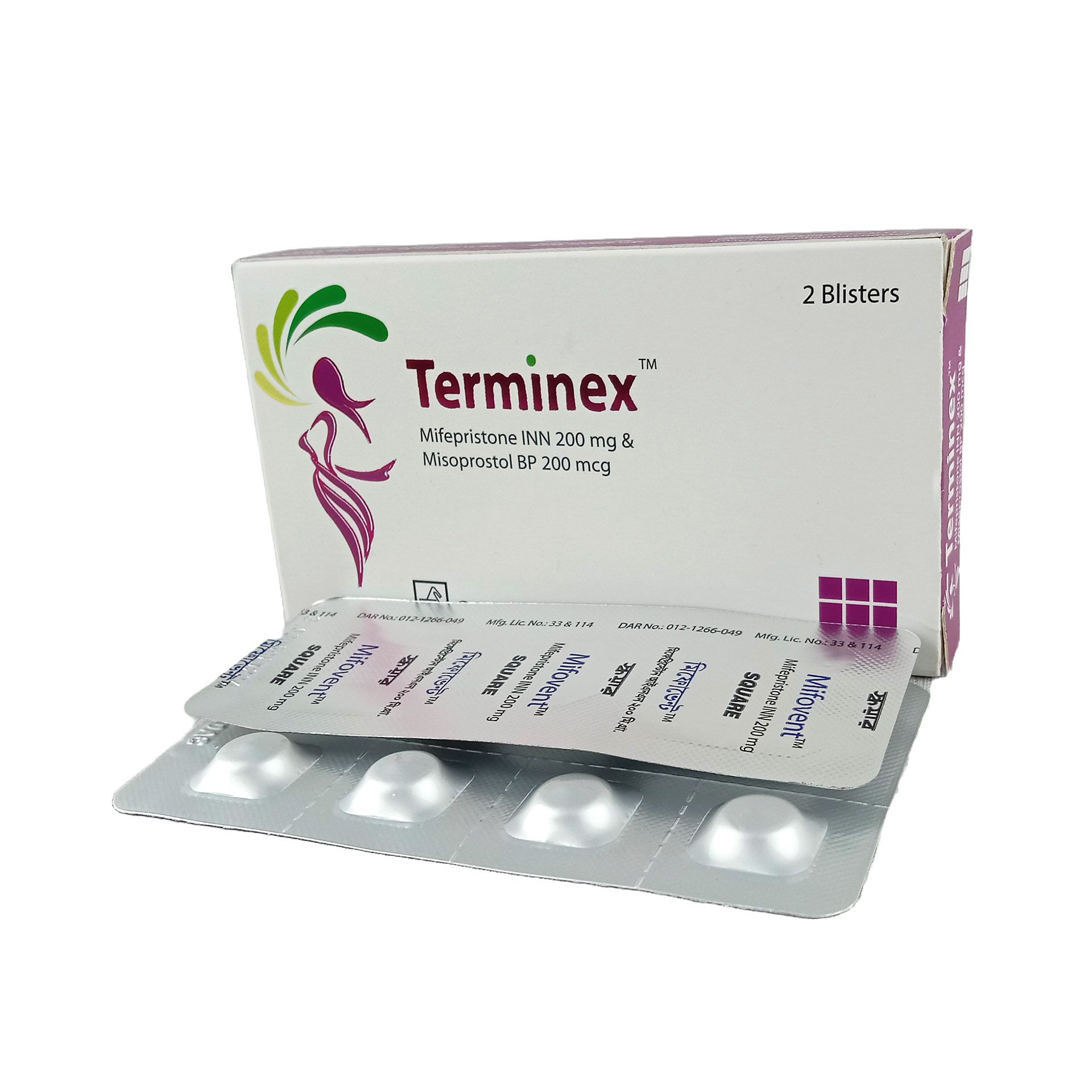 Terminex 200mg+200mcg Tablet