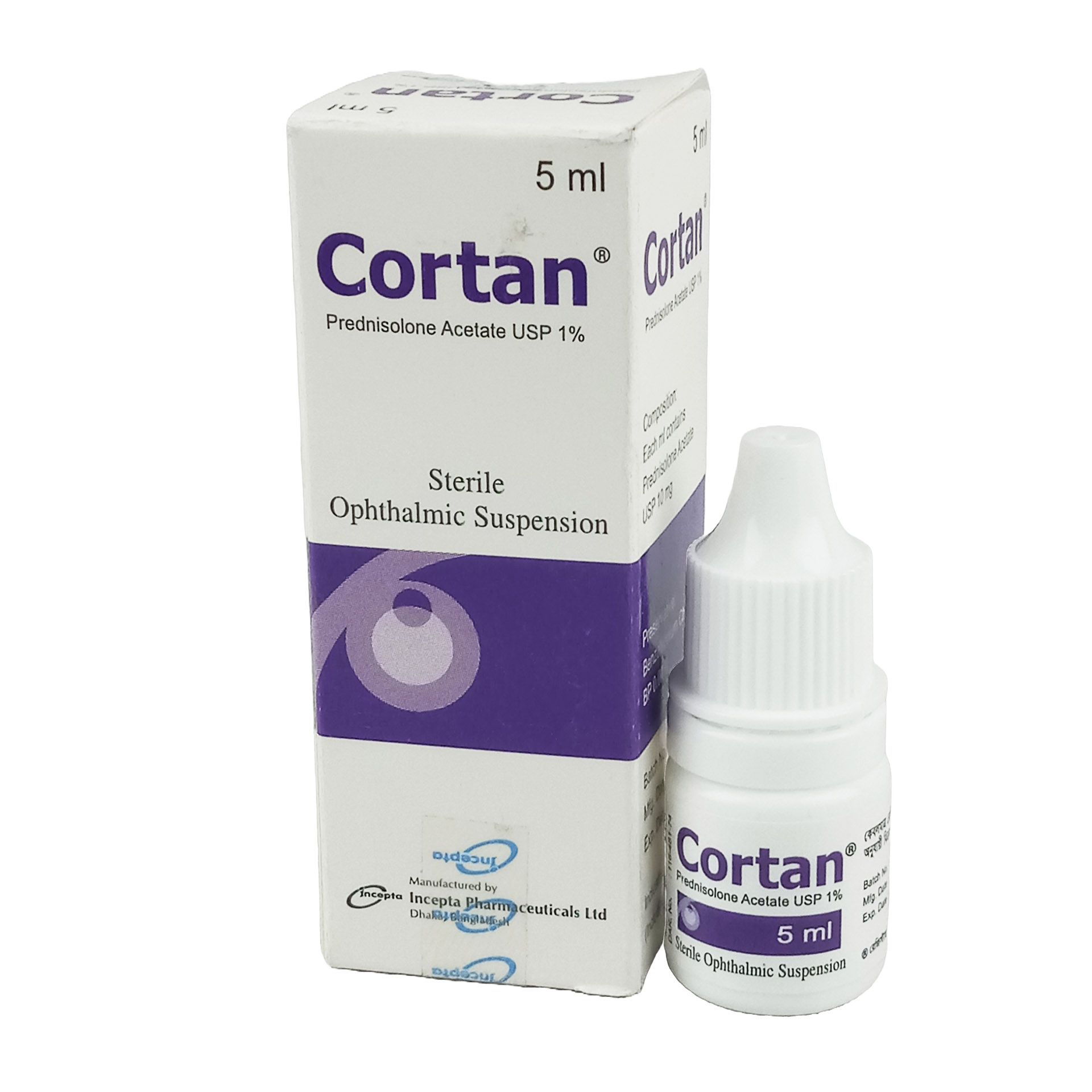 Cortan 1% Eye Drop