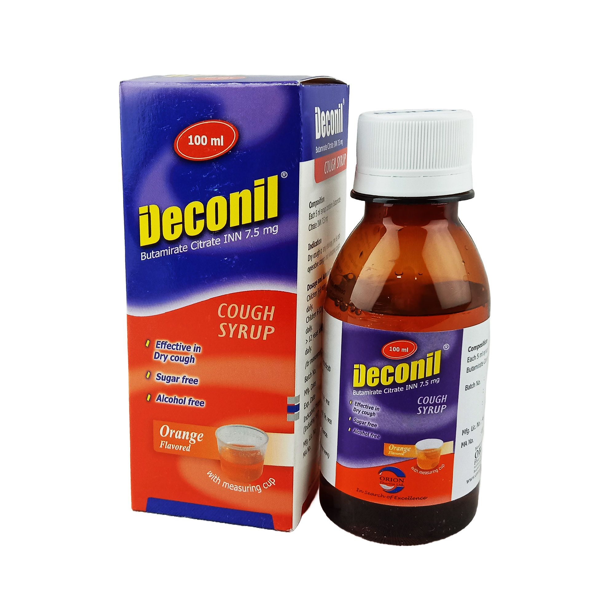 Deconil 7.5mg/5ml Syrup