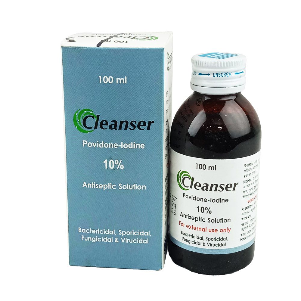 Cleanser Antiseptic Solution 10% Topical Solution