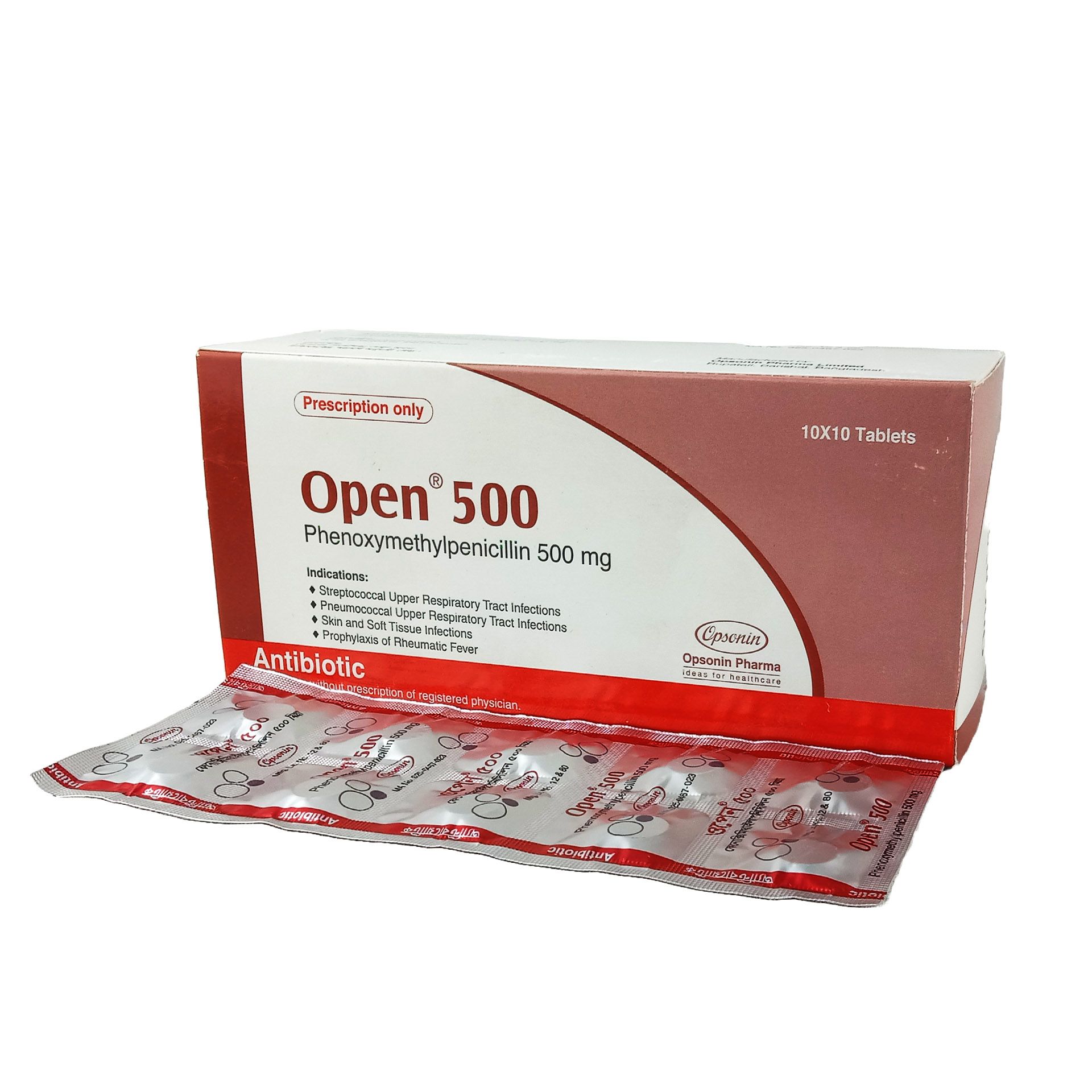 Open 500mg Tablet
