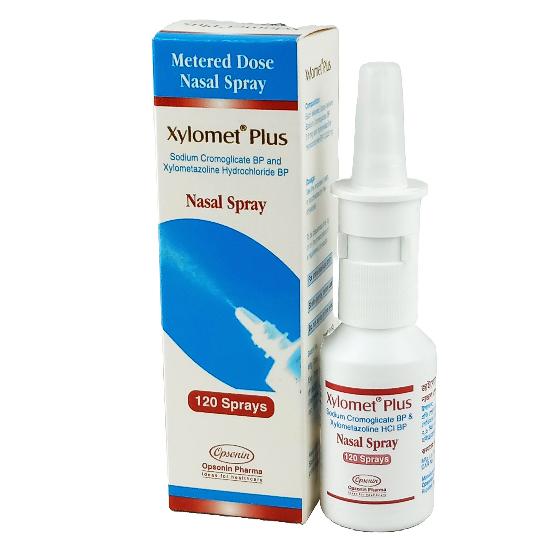 Xylomet Plus 2.6mg+0.0325mg/spray Nasal Spray