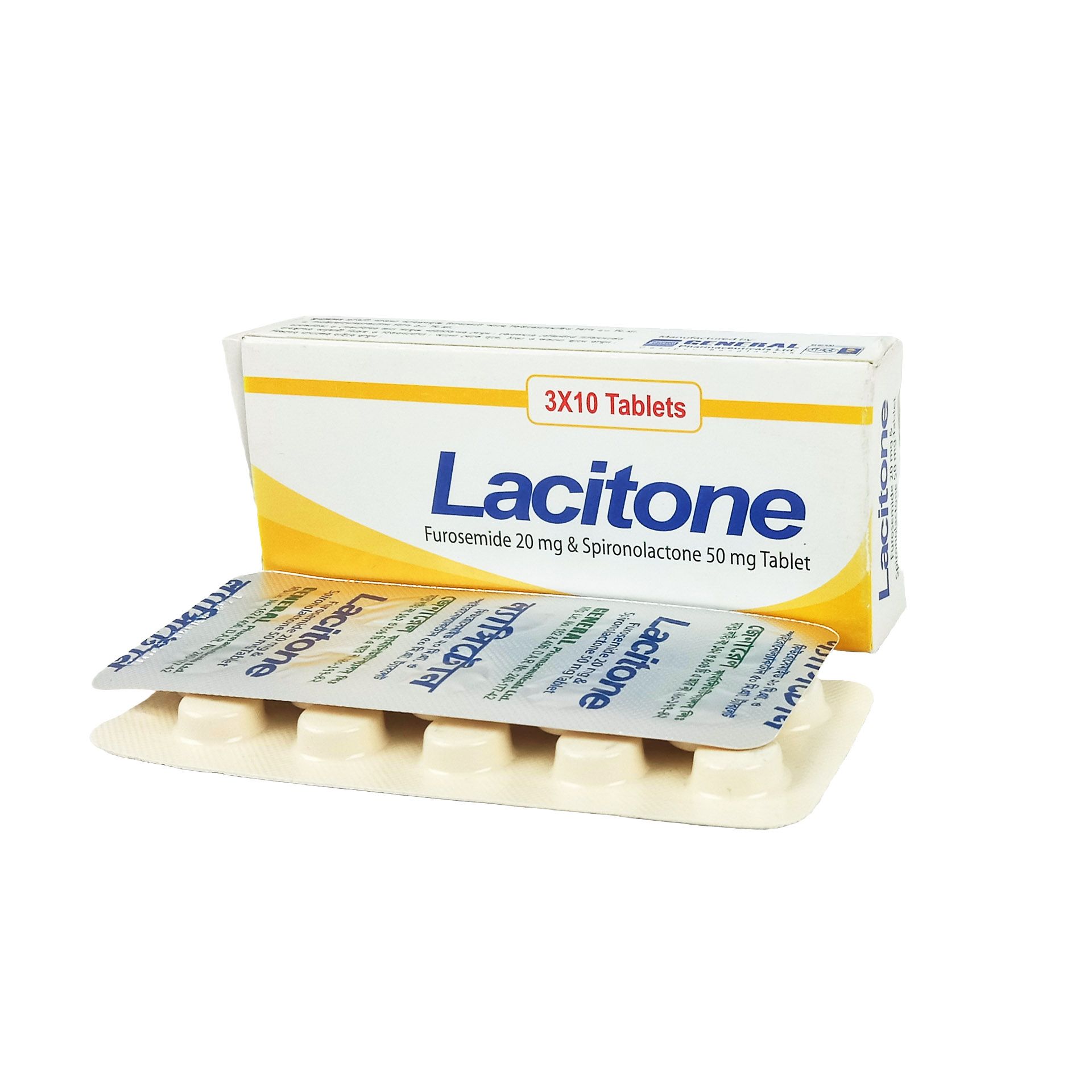 Lacitone 20/50 20mg+50mg Tablet