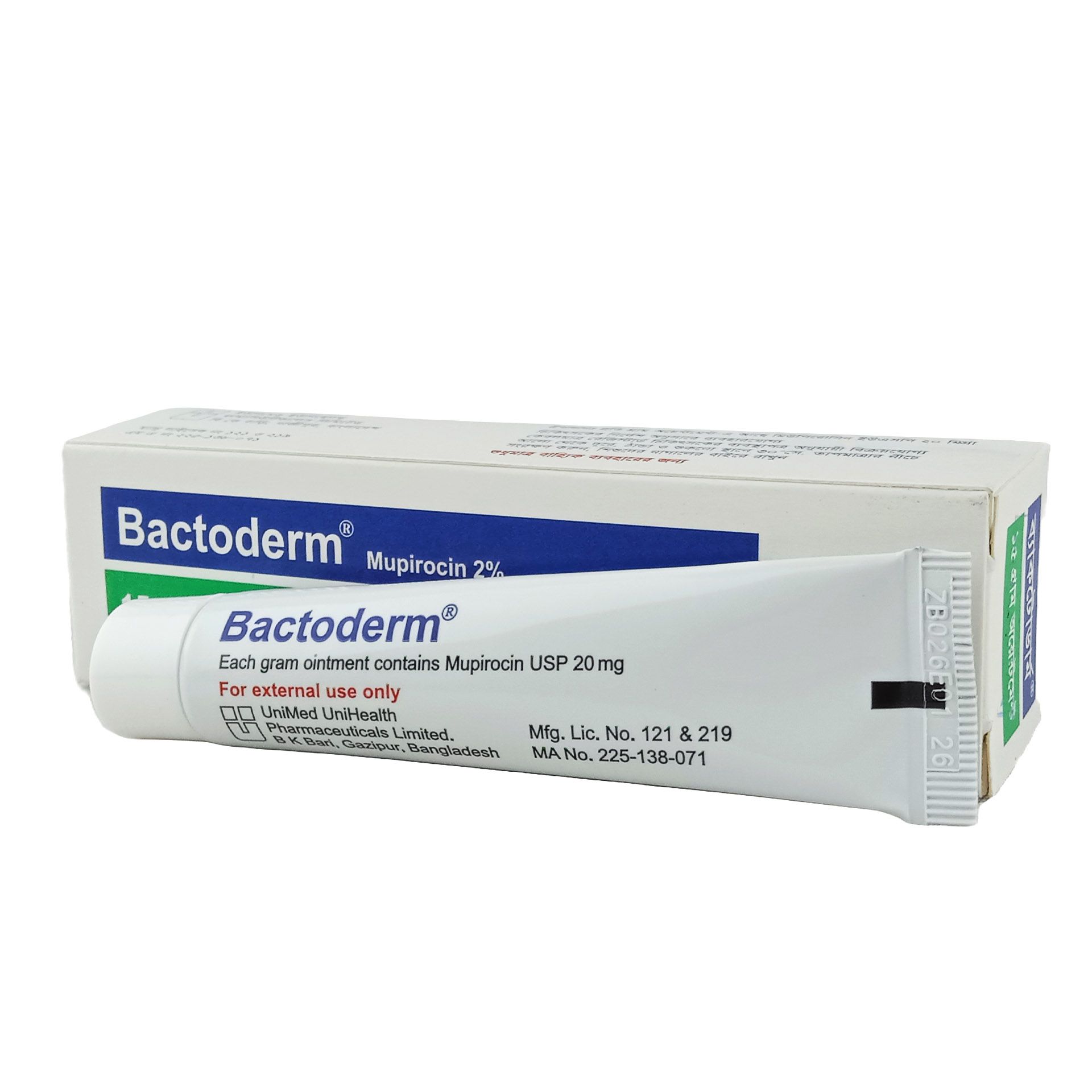 Bactoderm 2% Ointment