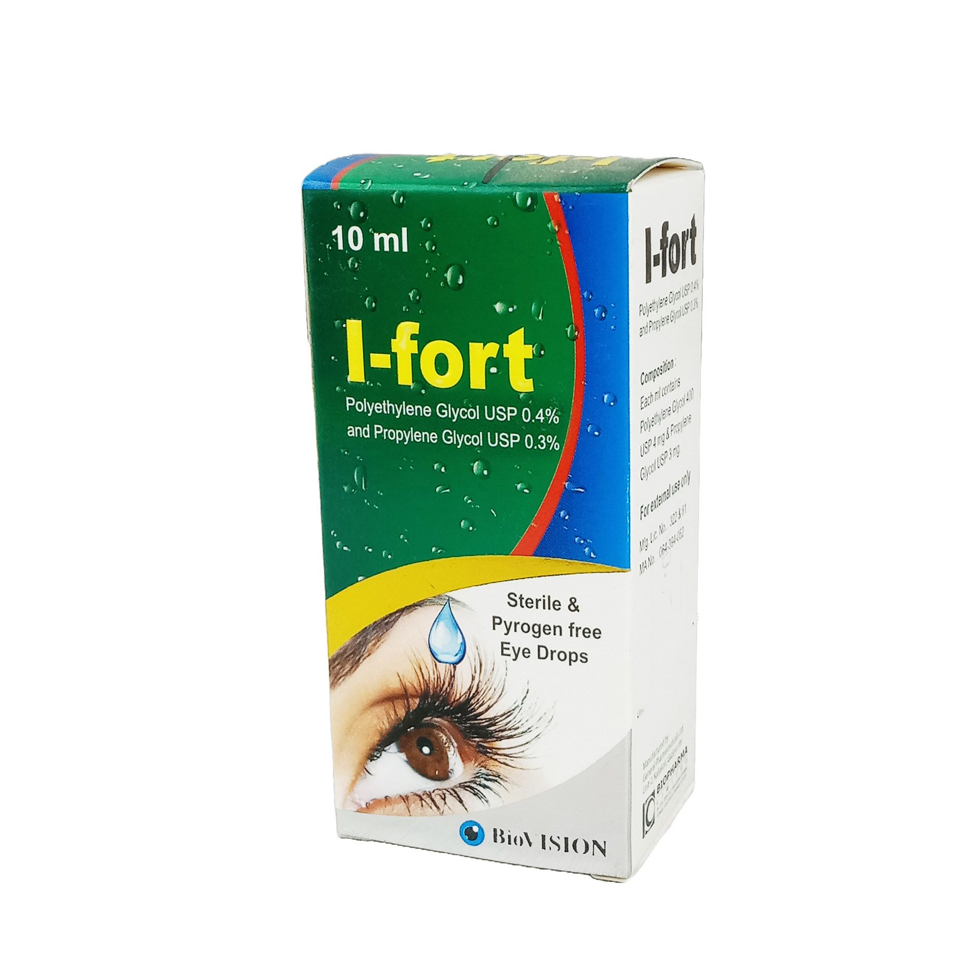 I-Fort 0.4%+0.3% Eye Drop