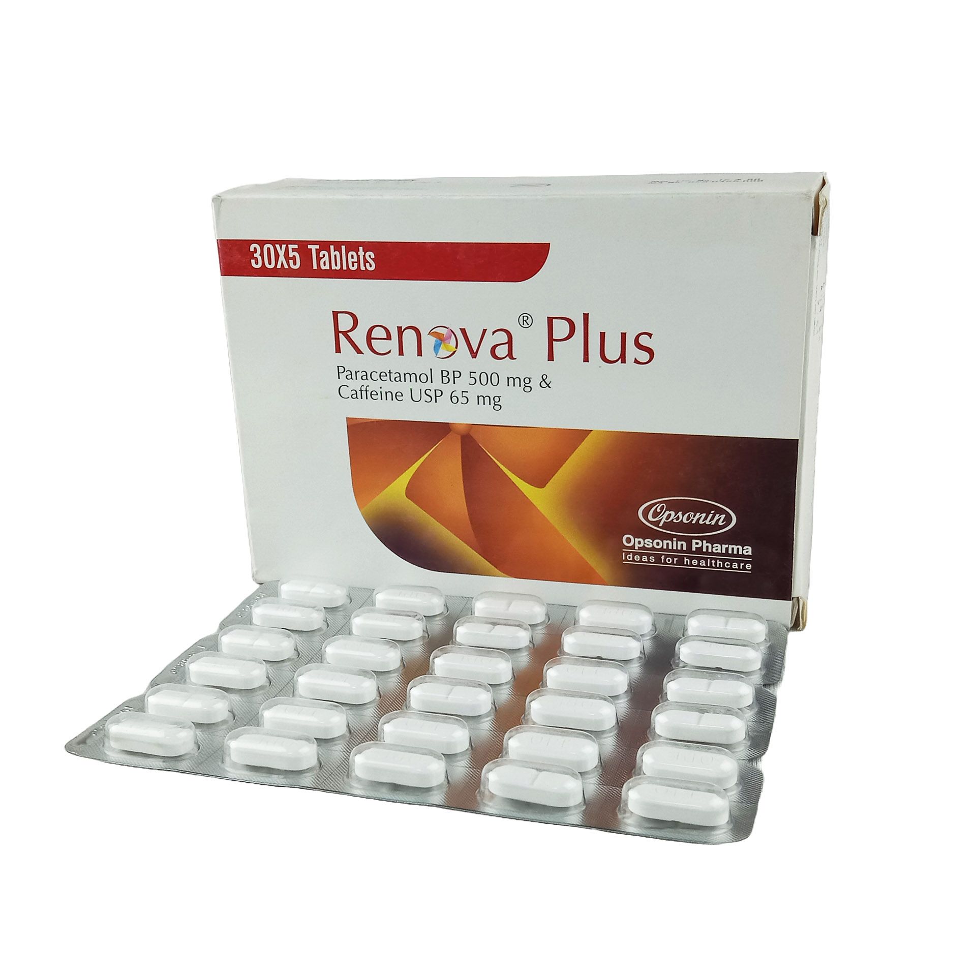 Renova Plus 65mg+500mg Tablet