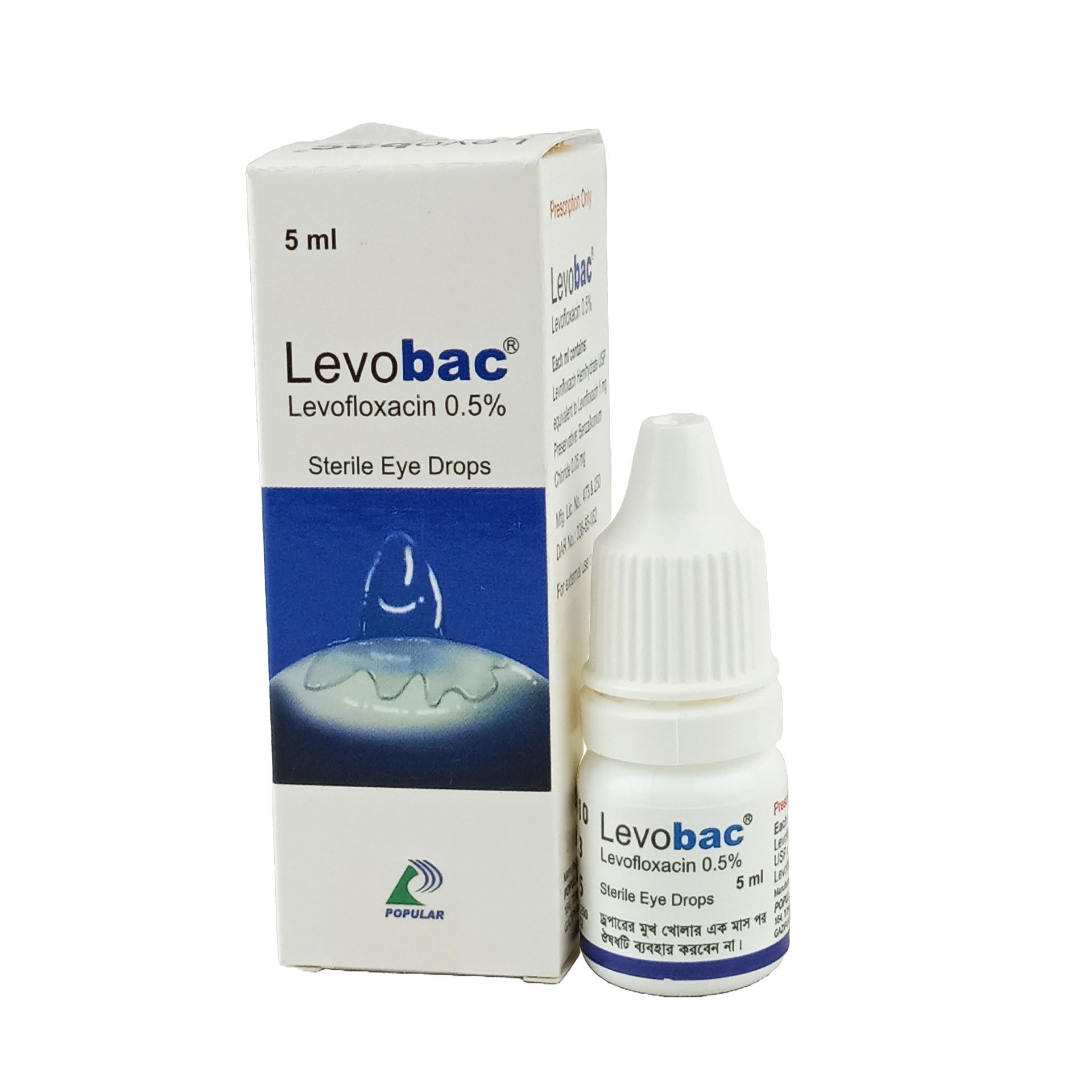 Levobac 0.50% Eye Drop