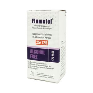 Flumetol 25/125 HFA 25mcg+125mcg Inhaler