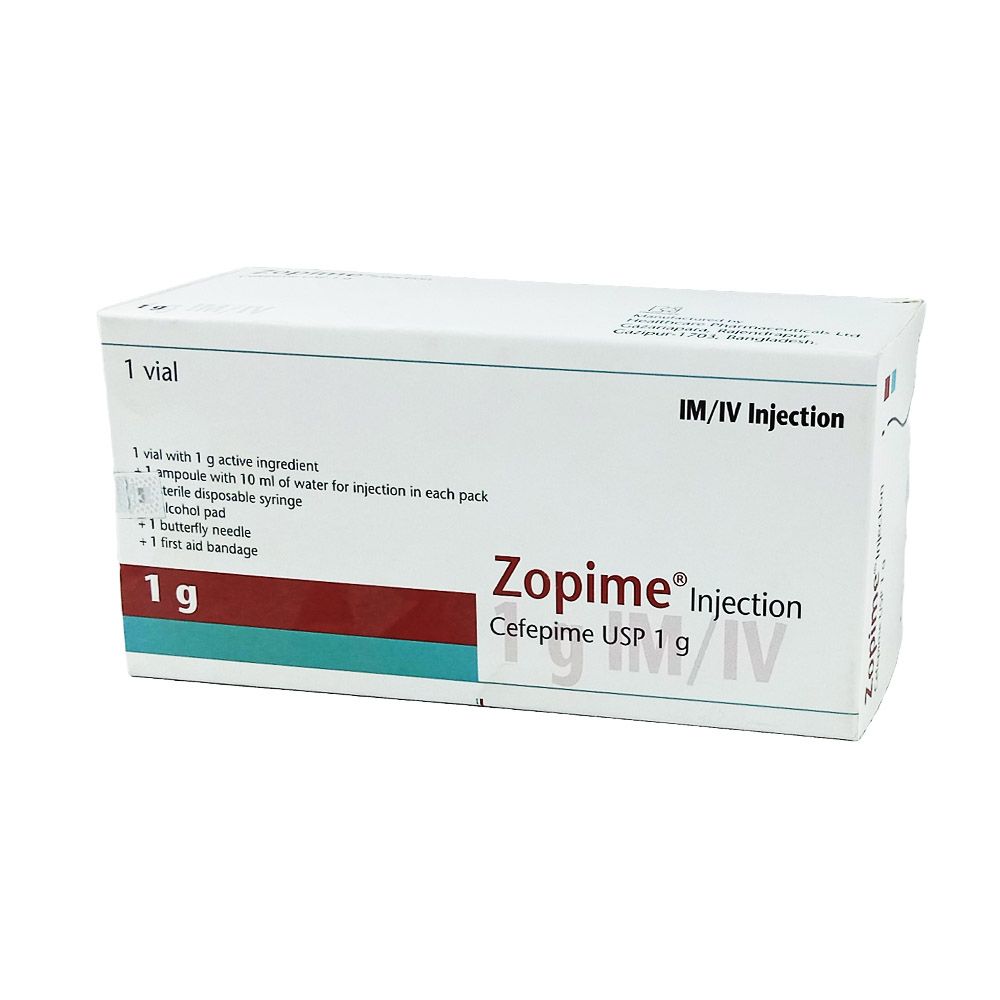 Zopime 1gm/vial Injection