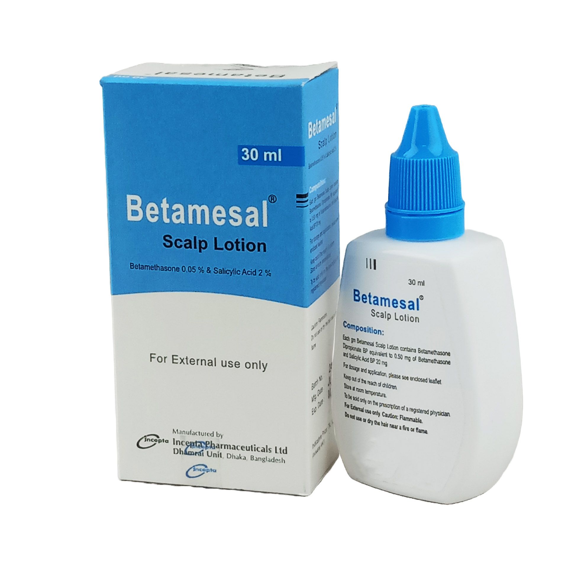 Betamesal Scalp Lotion 0.05gm+2gm/100ml Lotion