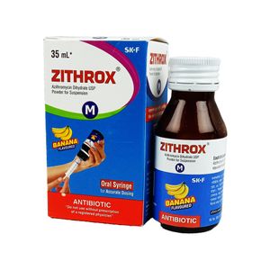 Zithrox 200mg/5ml Powder for Suspension