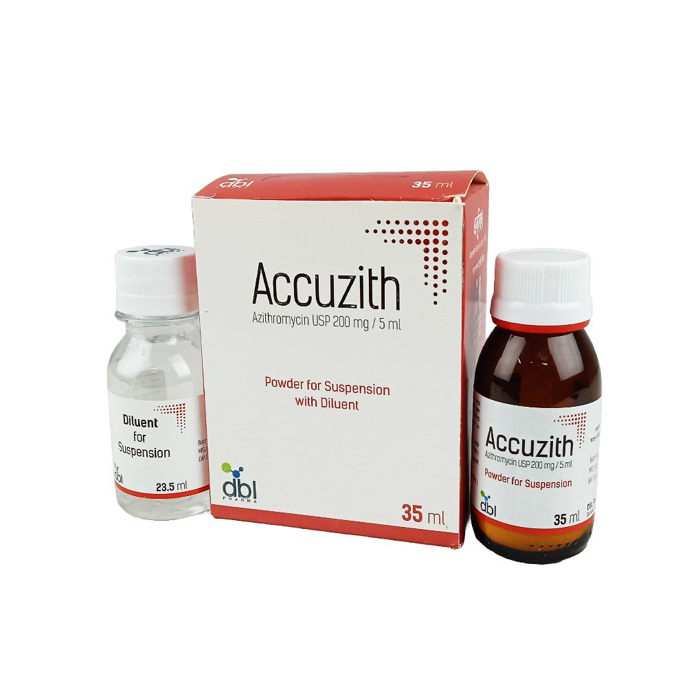 Accuzith 200mg/5ml Powder for Suspension