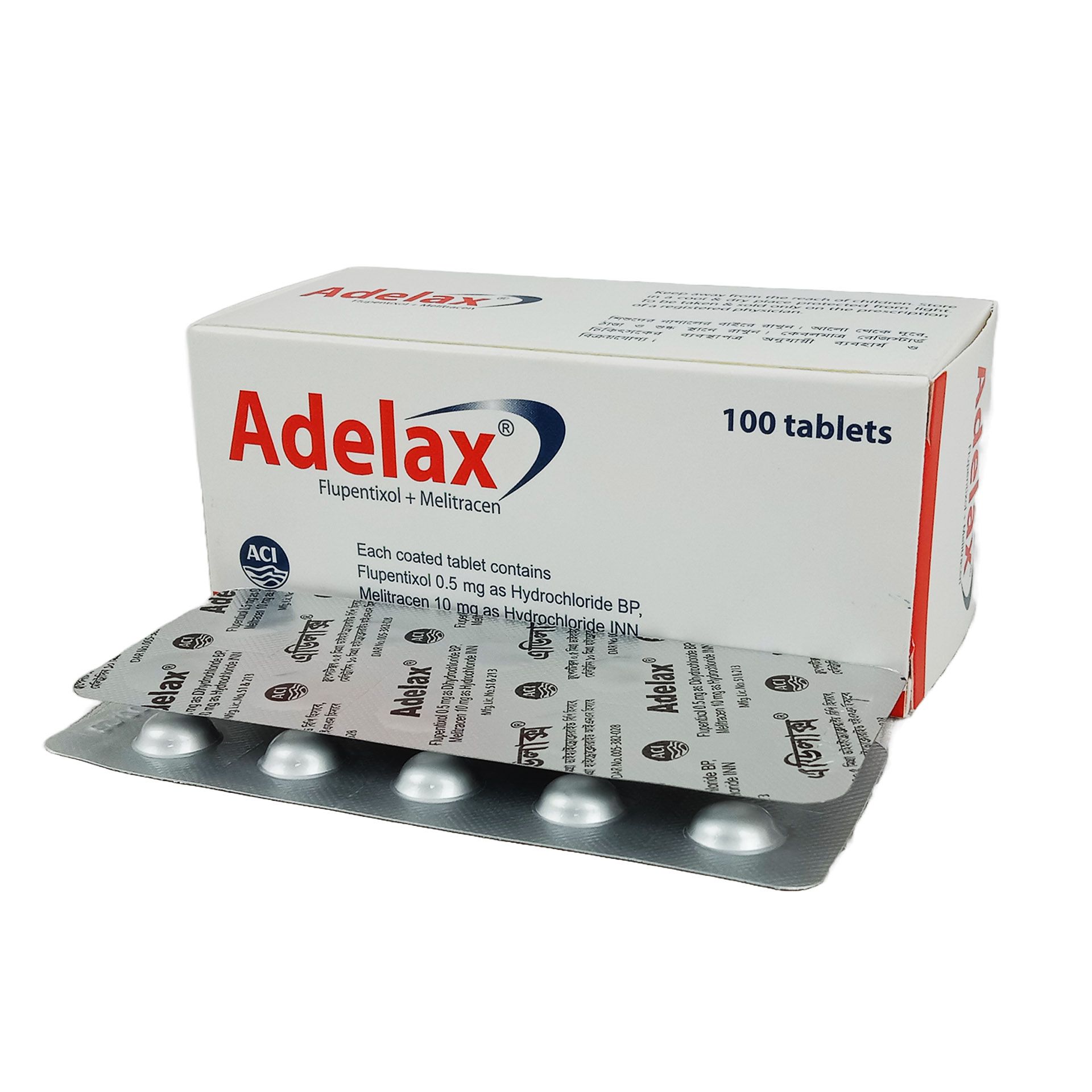 Adelax 500mcg+10mg Tablet