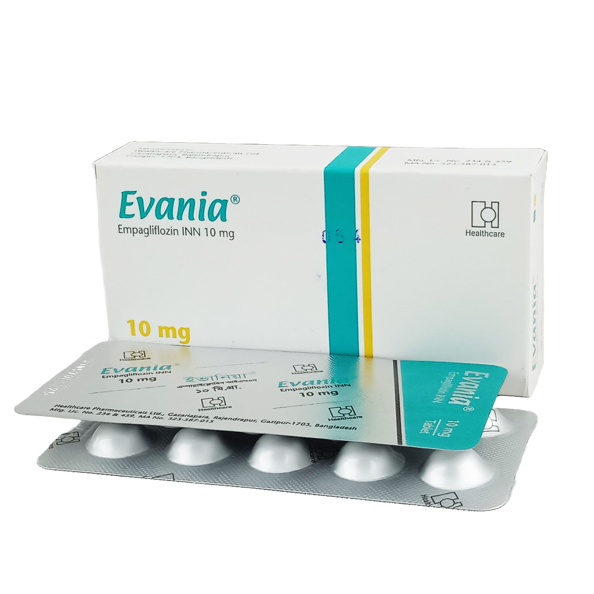 Evania 10mg Tablet