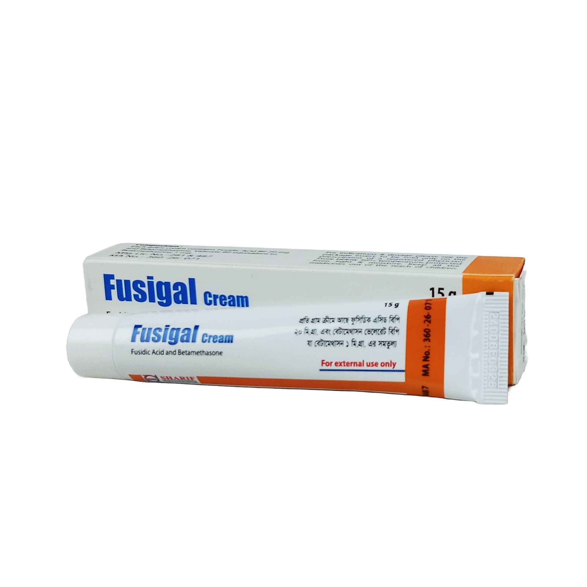 Fusigal 0.1%+2% Cream
