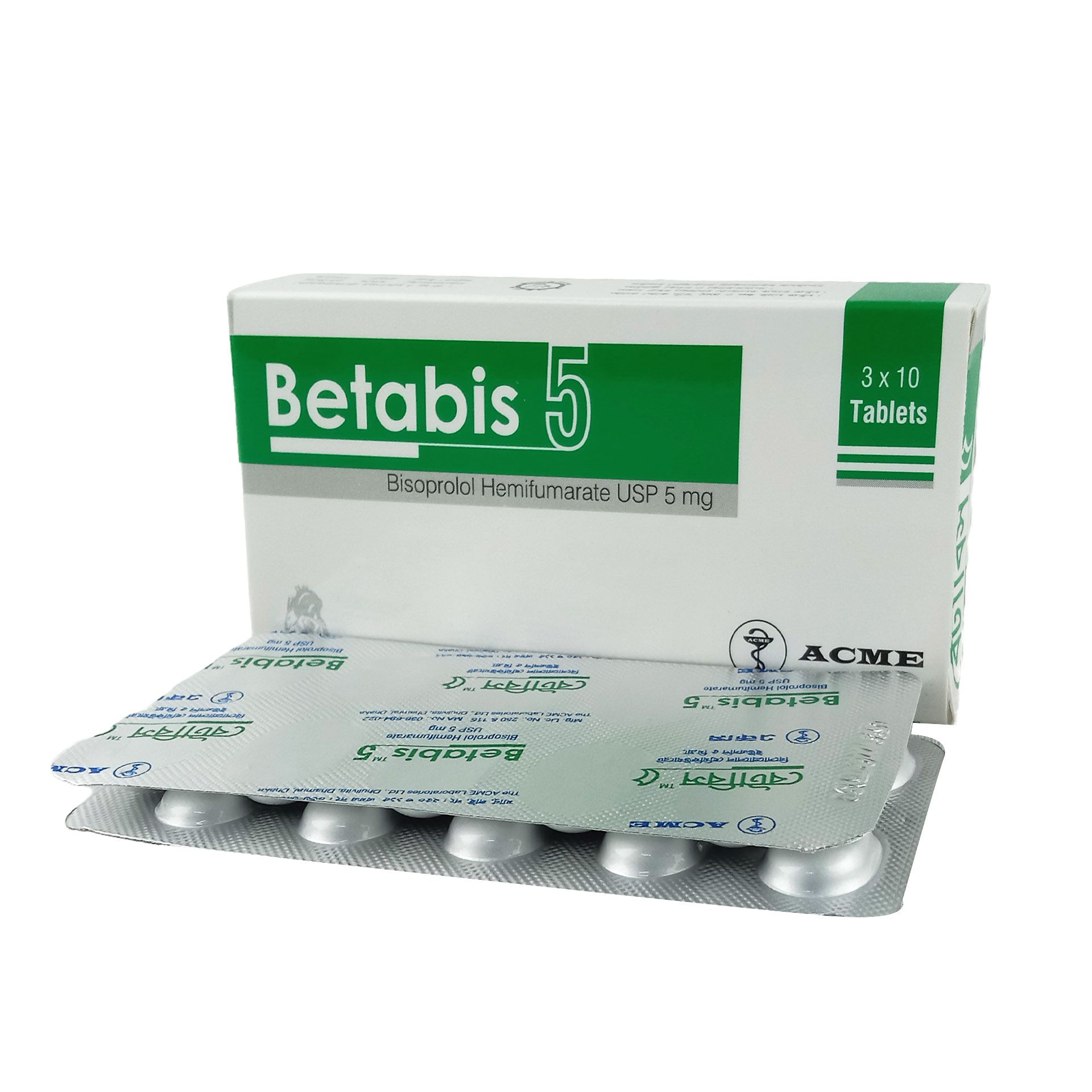 Betabis 5mg Tablet