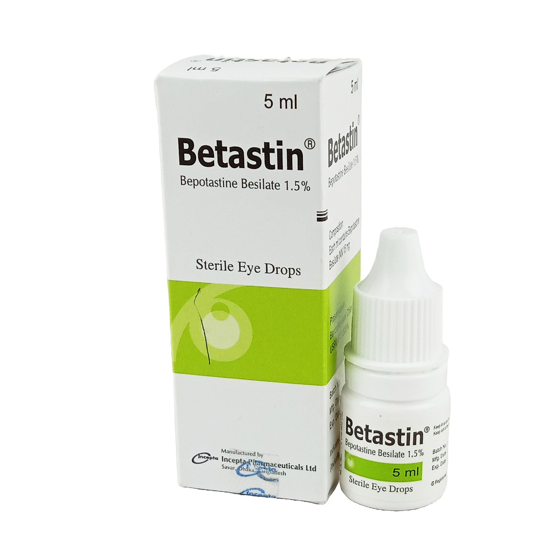 Betastin 1.50% Eye Drop