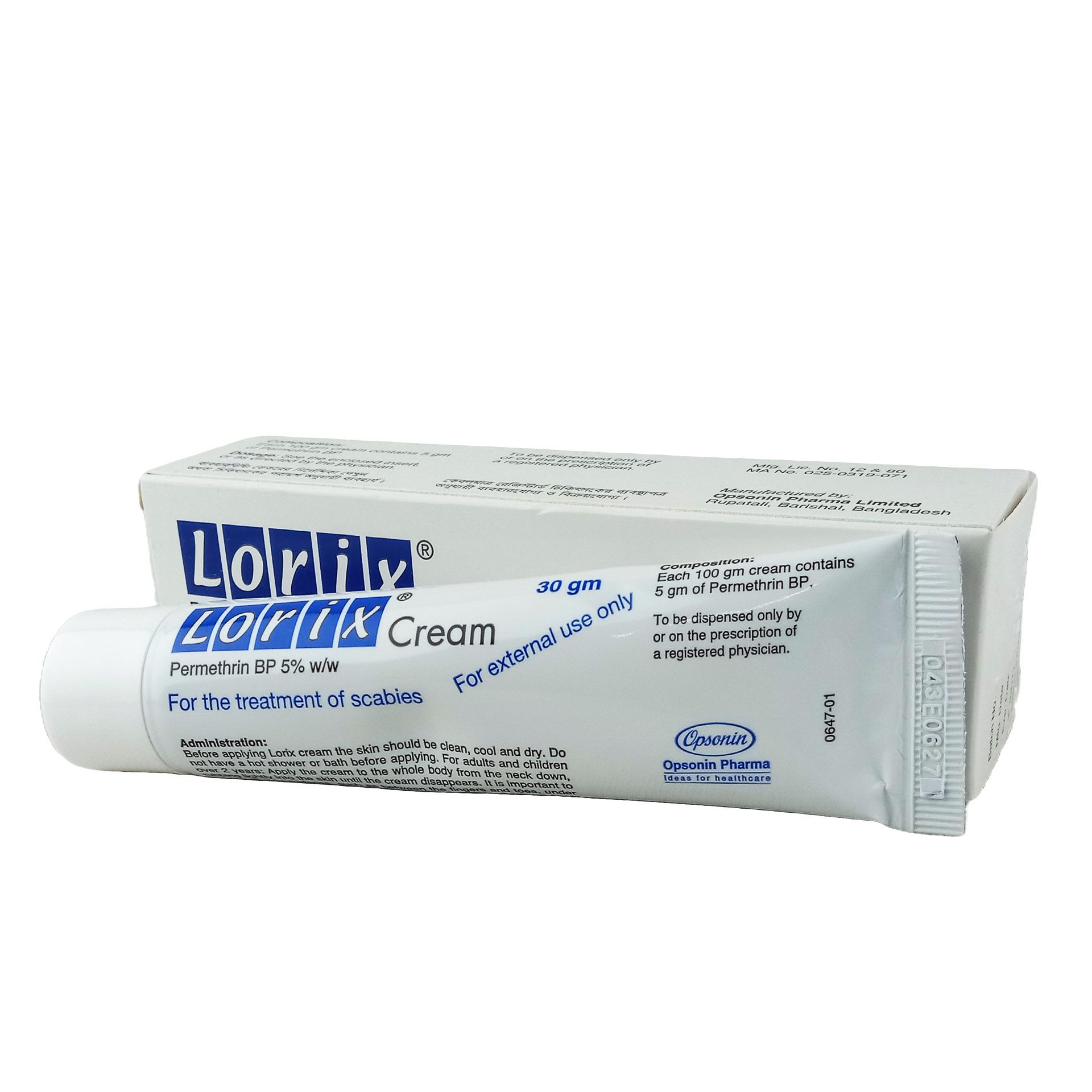 Lorix Cream 5% Cream