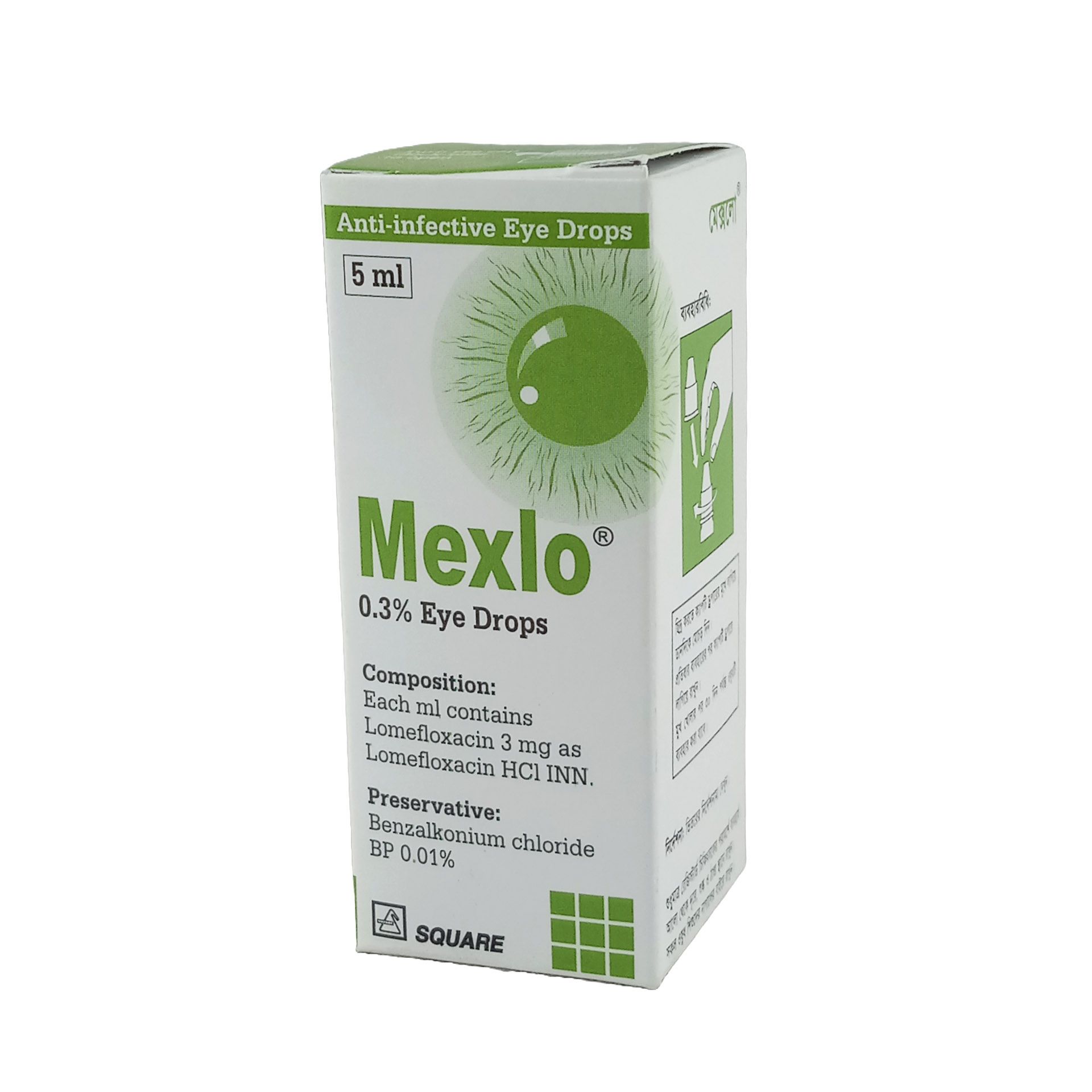 Mexlo 0.30% Eye/Ear Drops
