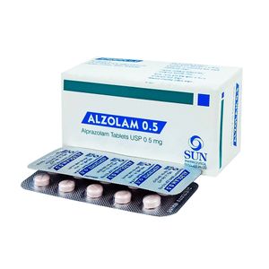 Alzolam 0.5 0.5mg Tablet