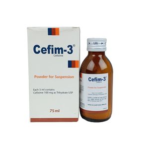 Cefim-3 100mg/5ml Powder for Suspension
