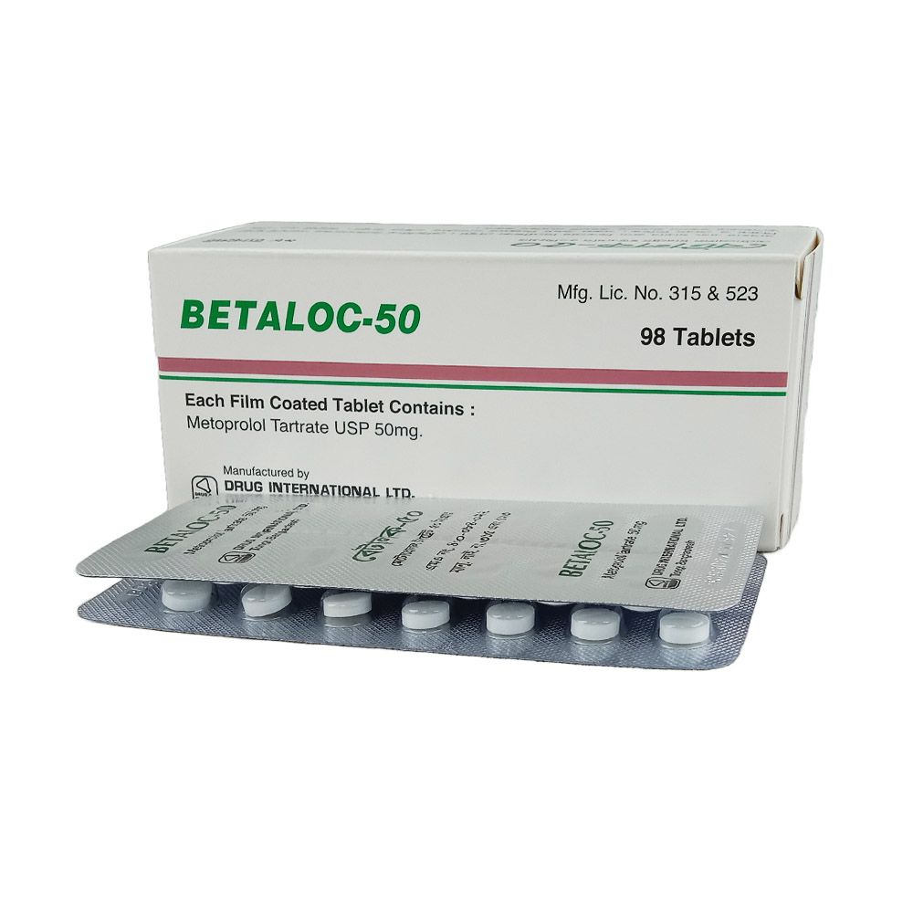 Betaloc 50mg Tablet