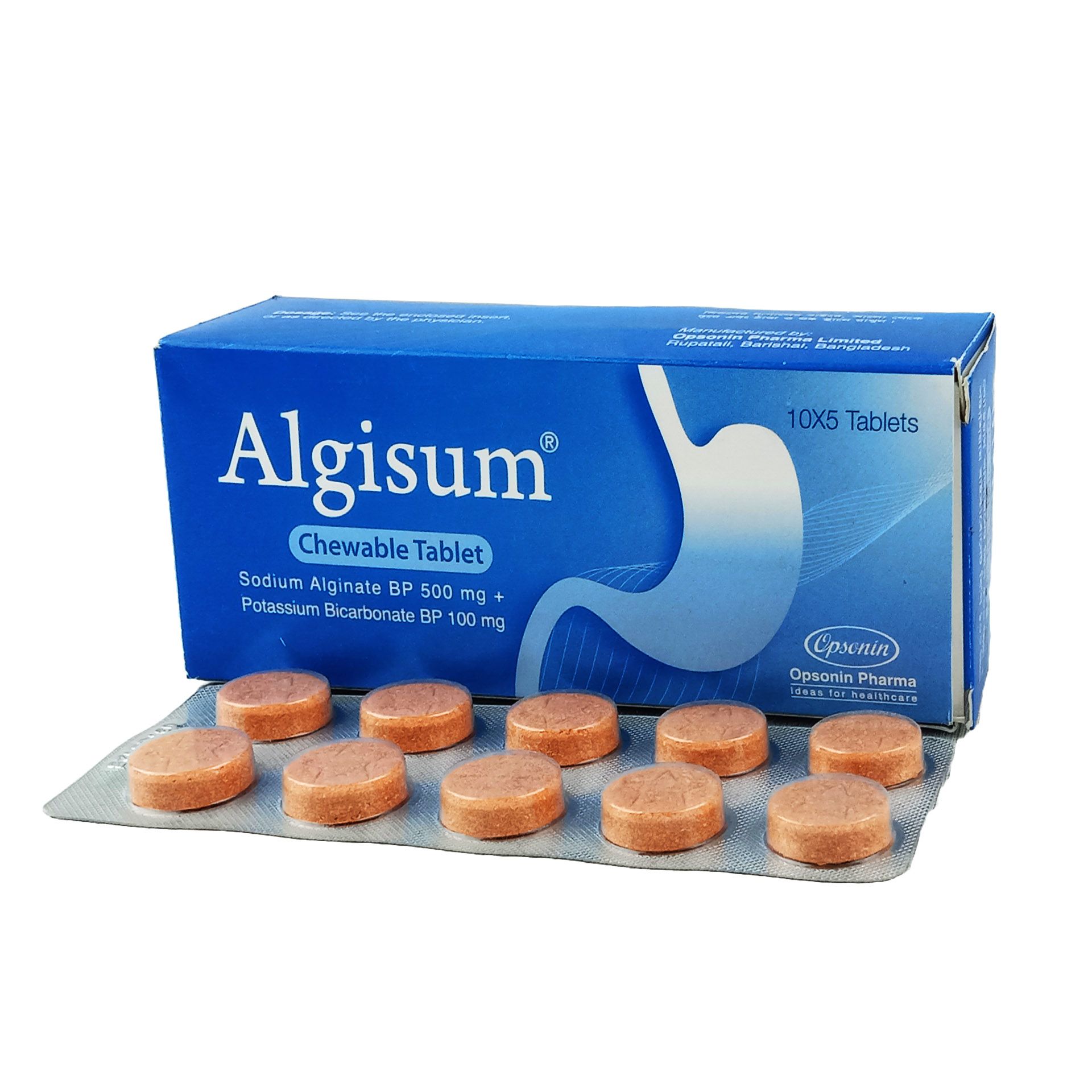Algisum Tablet 100mg+500mg Tablet